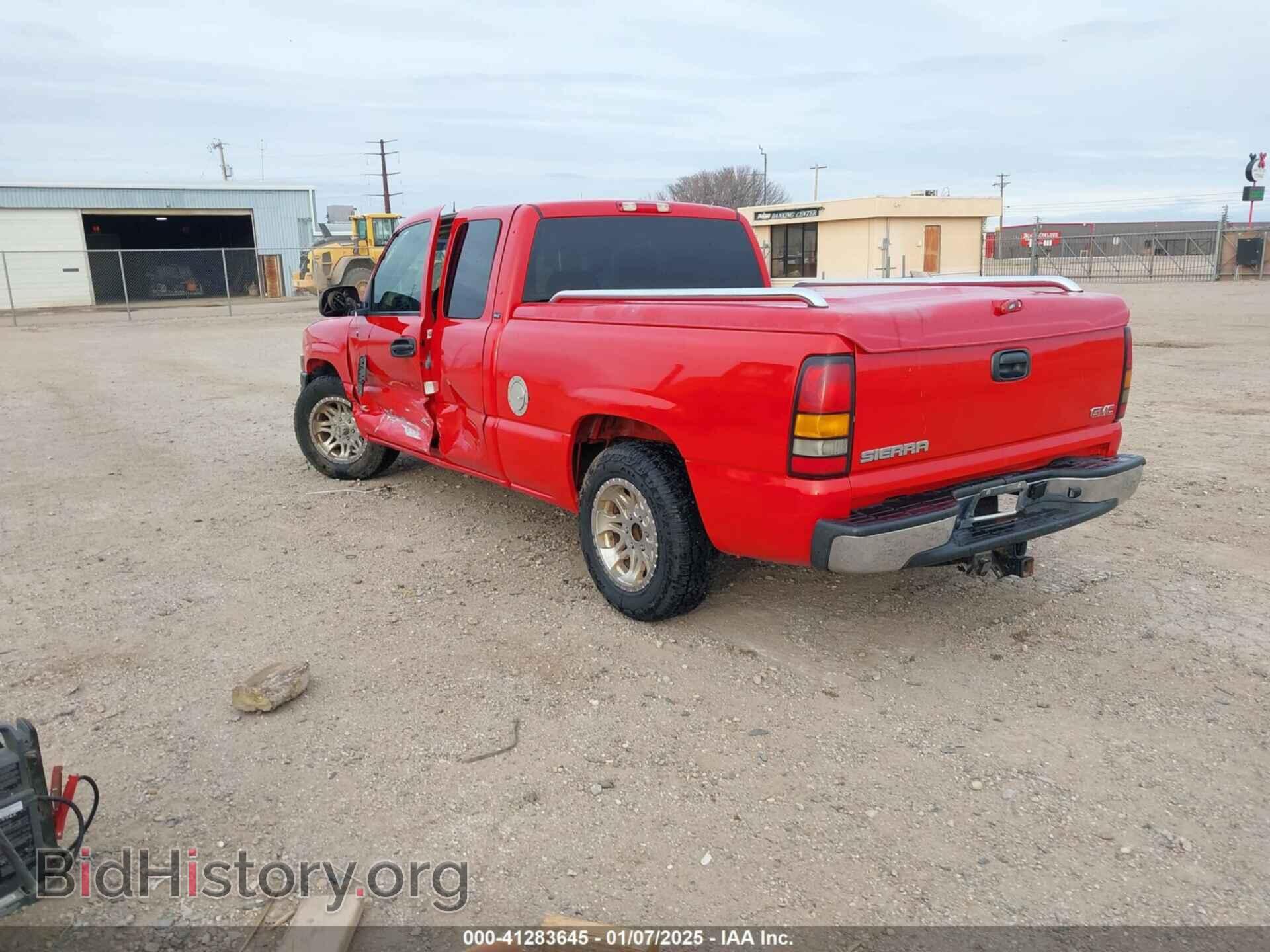 2005 GMC SIERRA 1500 - VIN: 1GTEC19T35Z355604 - Фото 3