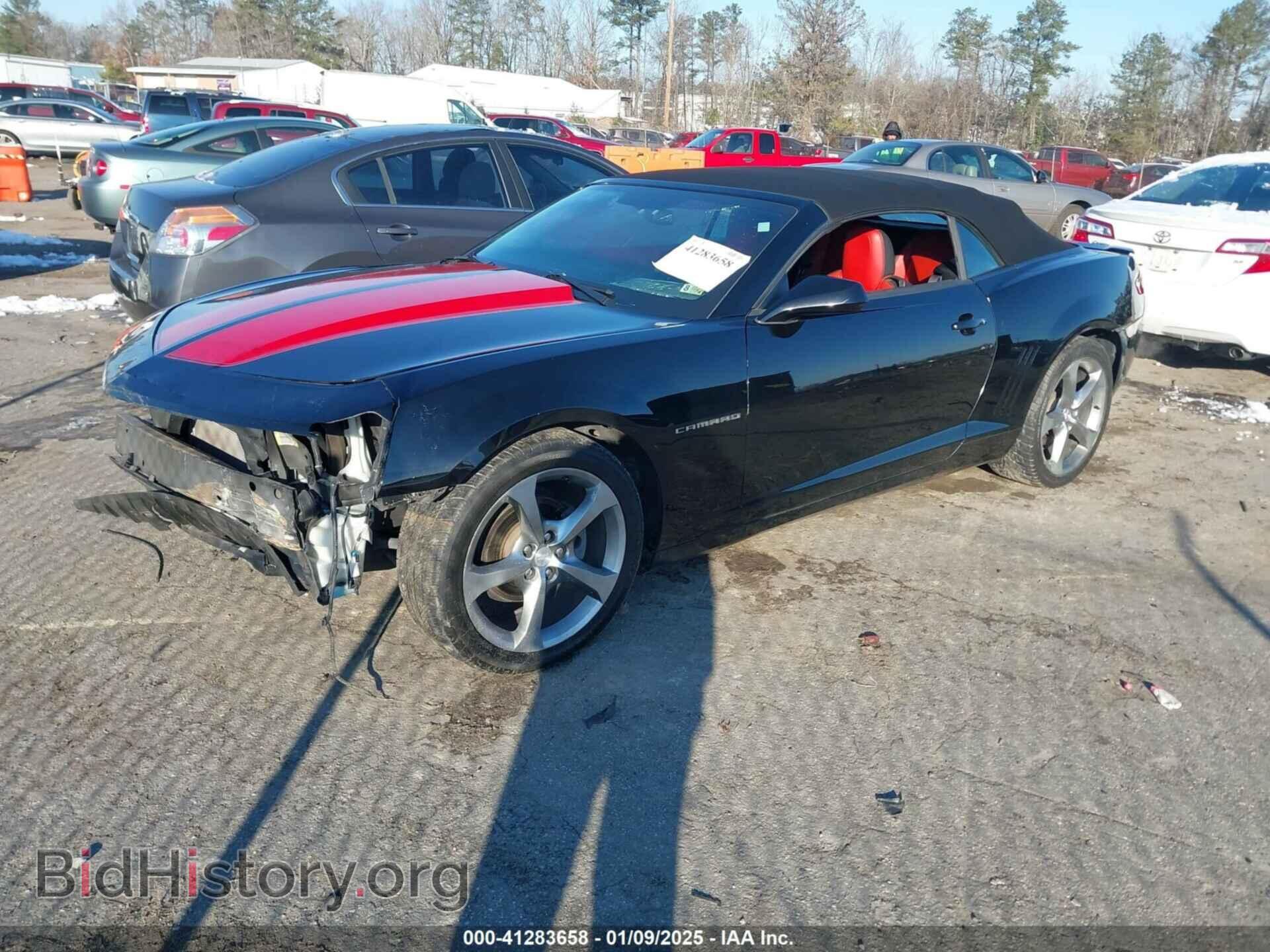 2013 CHEVROLET CAMARO - VIN: 2G1FC3D39D9219275 - Фото 2