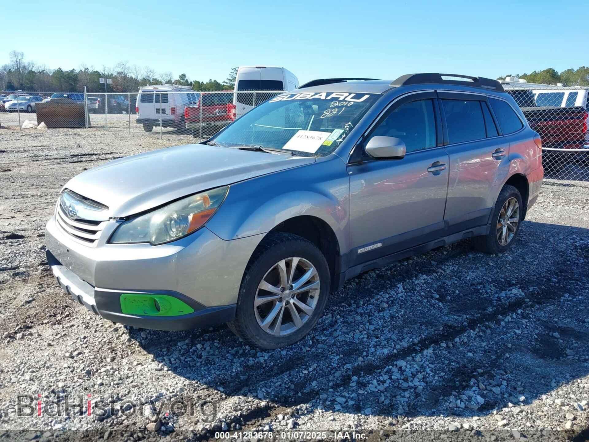 2011 SUBARU OUTBACK - VIN: 4S4BRBGC6B3313982 - Фото 2