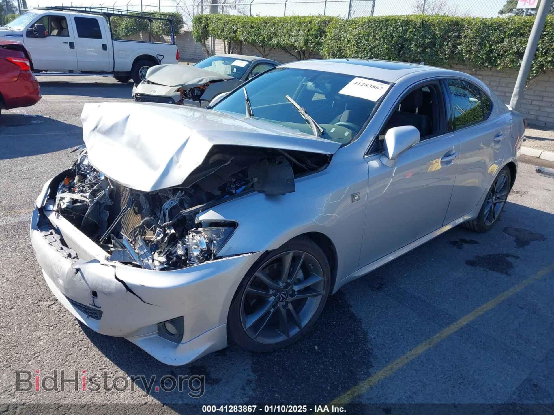 2012 LEXUS IS 250 - VIN: JTHBF5C27C5163820 - Фото 2