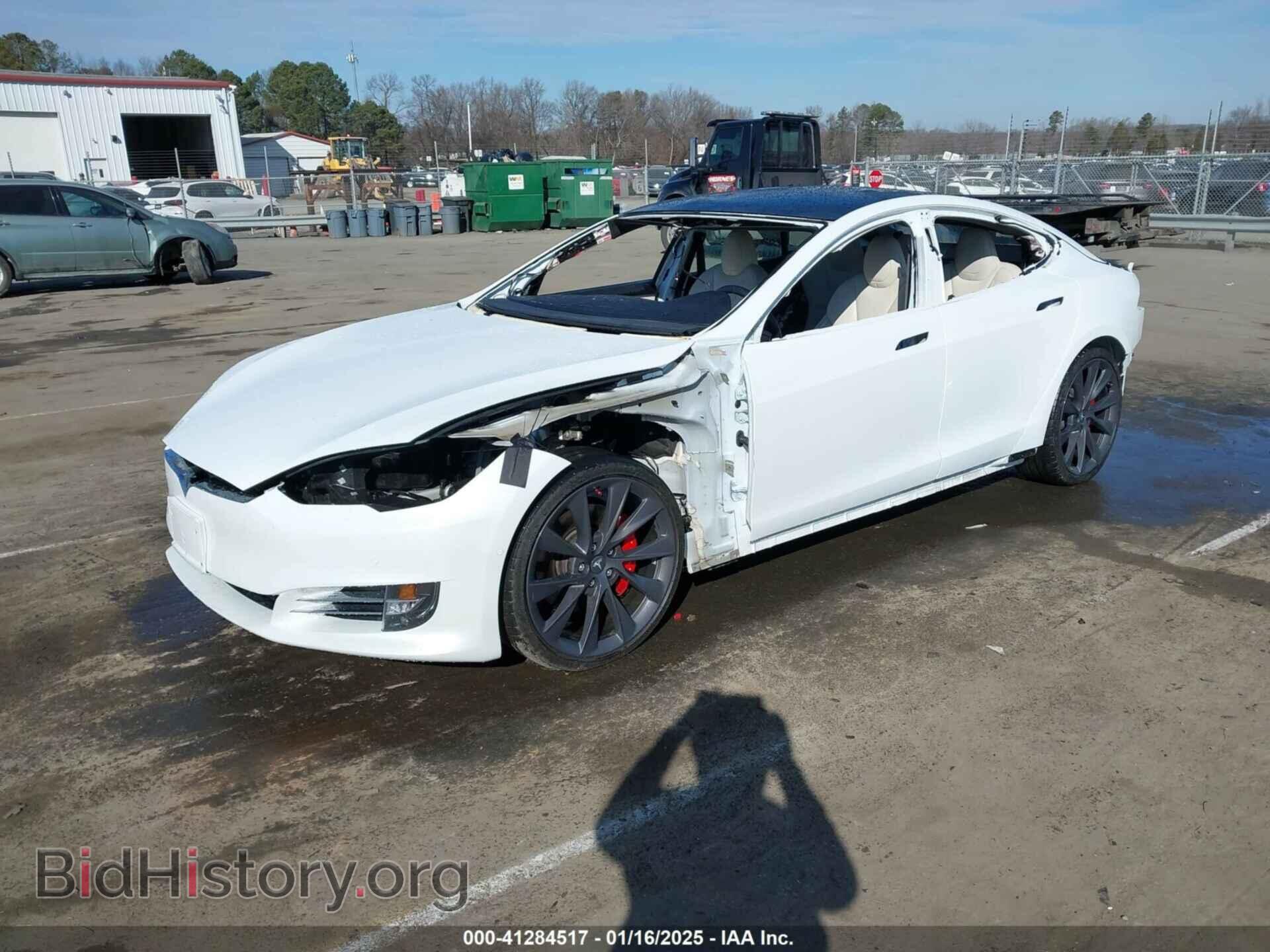 2020 TESLA MODEL S - VIN: 5YJSA1E47LF404443 - Фото 2