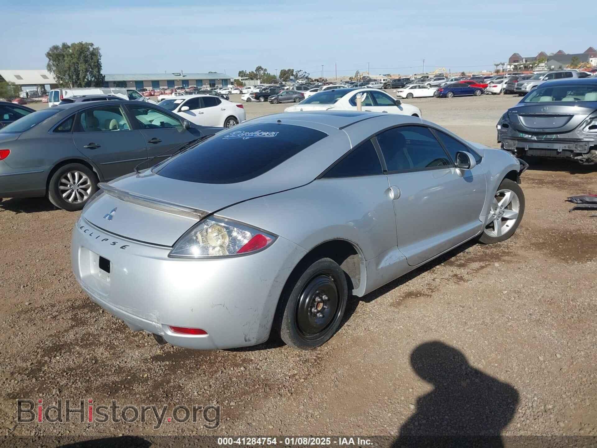 2007 MITSUBISHI ECLIPSE - VIN: 4A3AK24F47E044862 - Photo 4