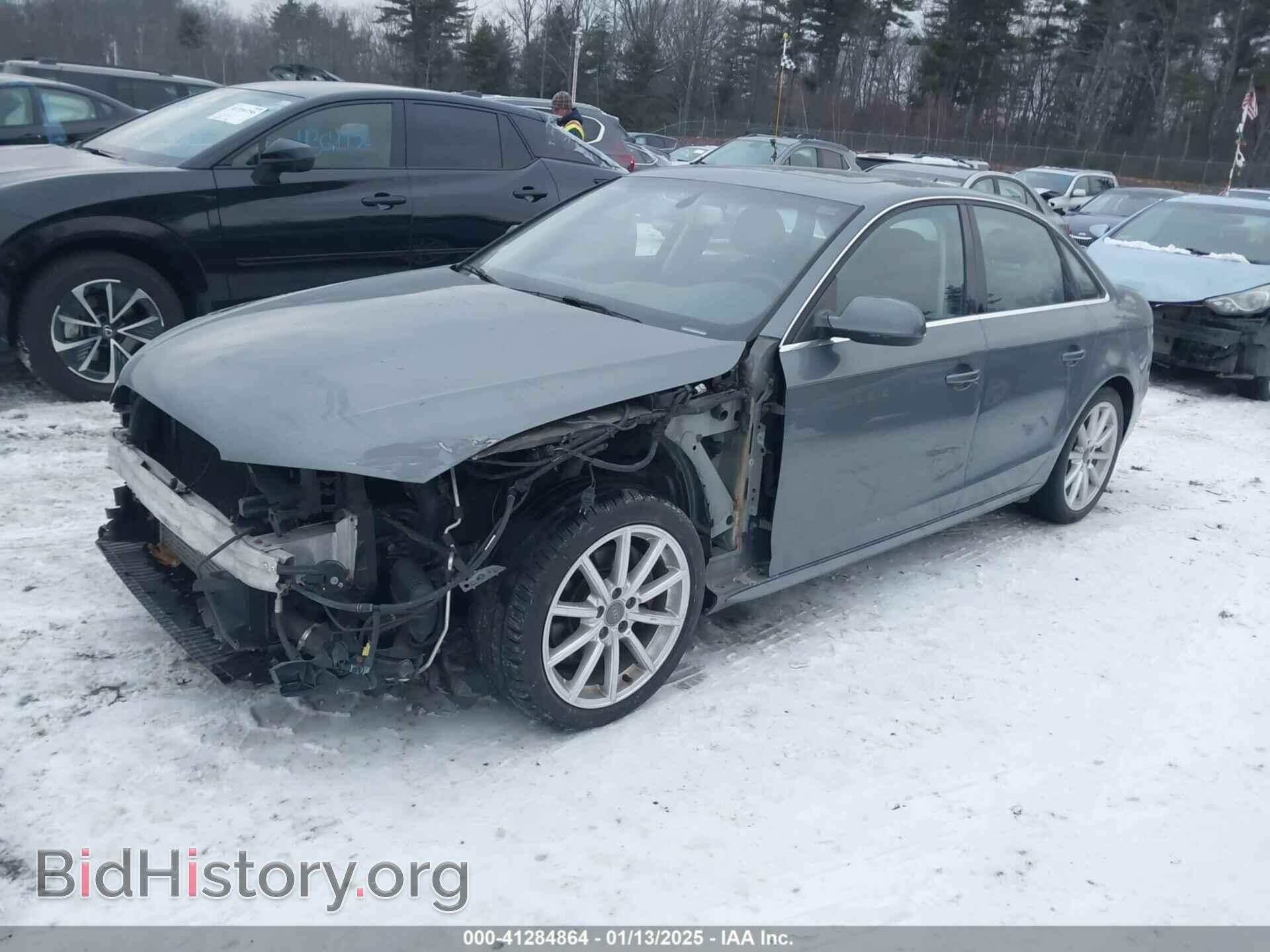 2014 AUDI A4 - VIN: WAUFFAFL2EN019706 - Фото 2