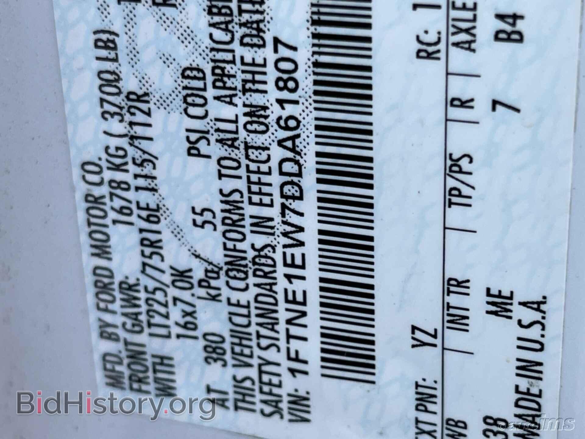 2013 FORD ECONOLINE - VIN: 1FTNE1EW7DDA61807 - Photo 17