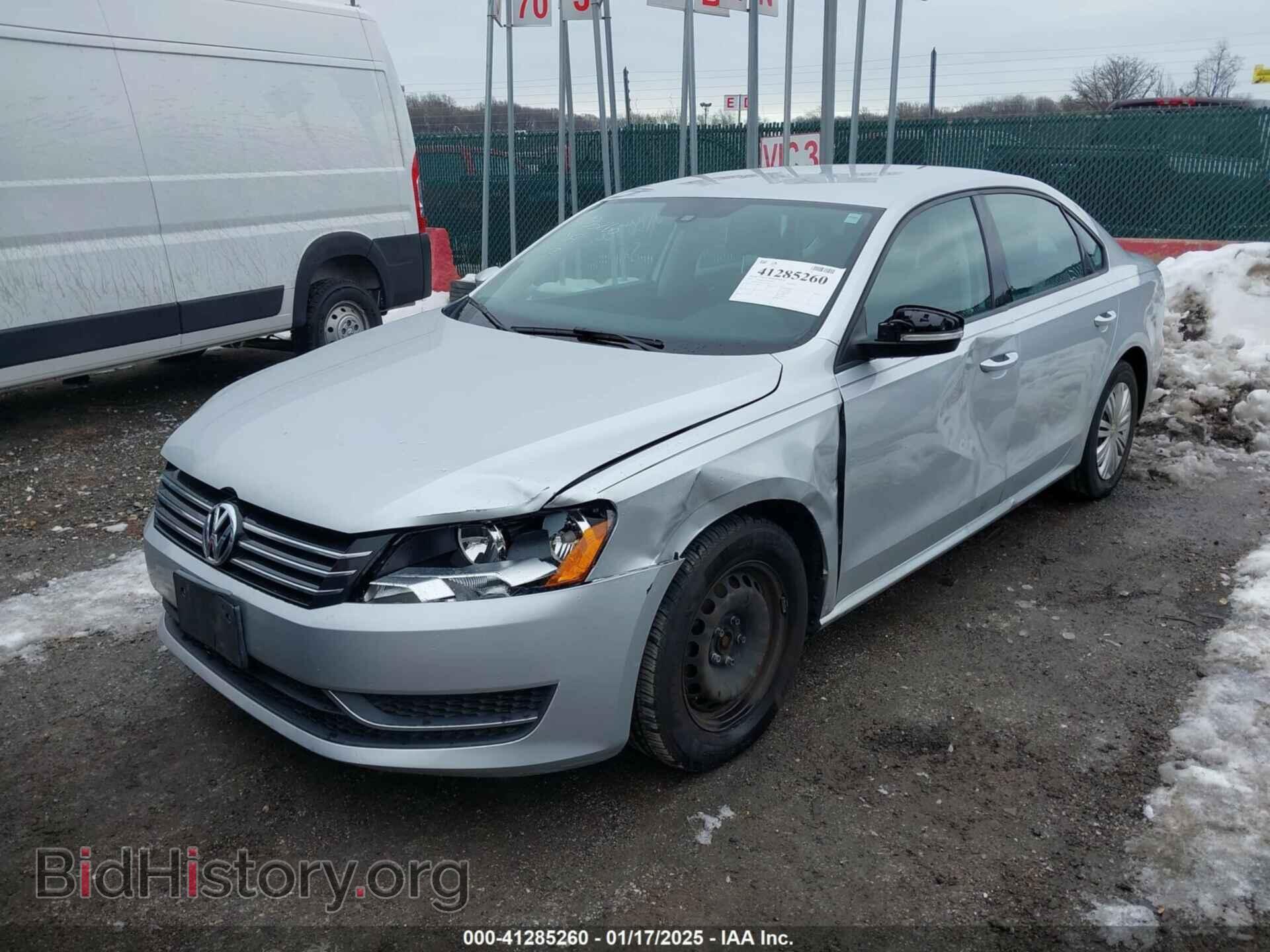 2014 VOLKSWAGEN PASSAT - VIN: 1VWAP7A39EC002589 - Фото 2