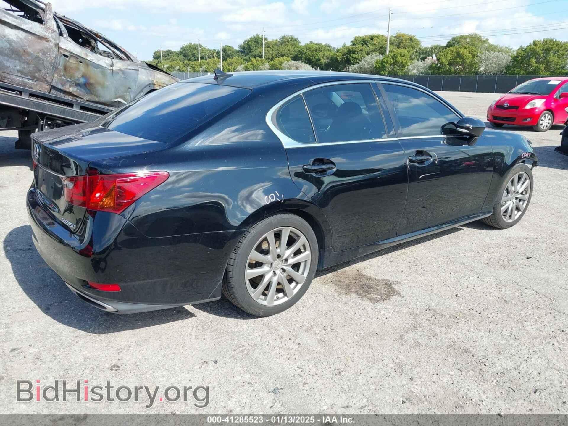 2014 LEXUS GS 350 - VIN: JTHBE1BL5E5040302 - Фото 4