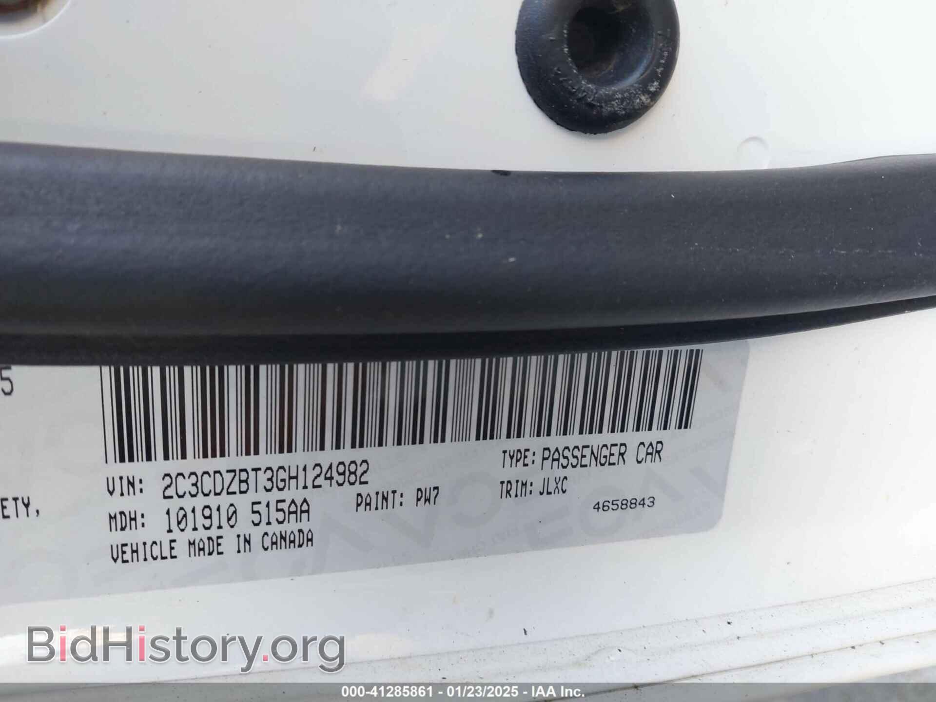2016 DODGE CHALLENGER - VIN: 2C3CDZBT3GH124982 - Фото 9