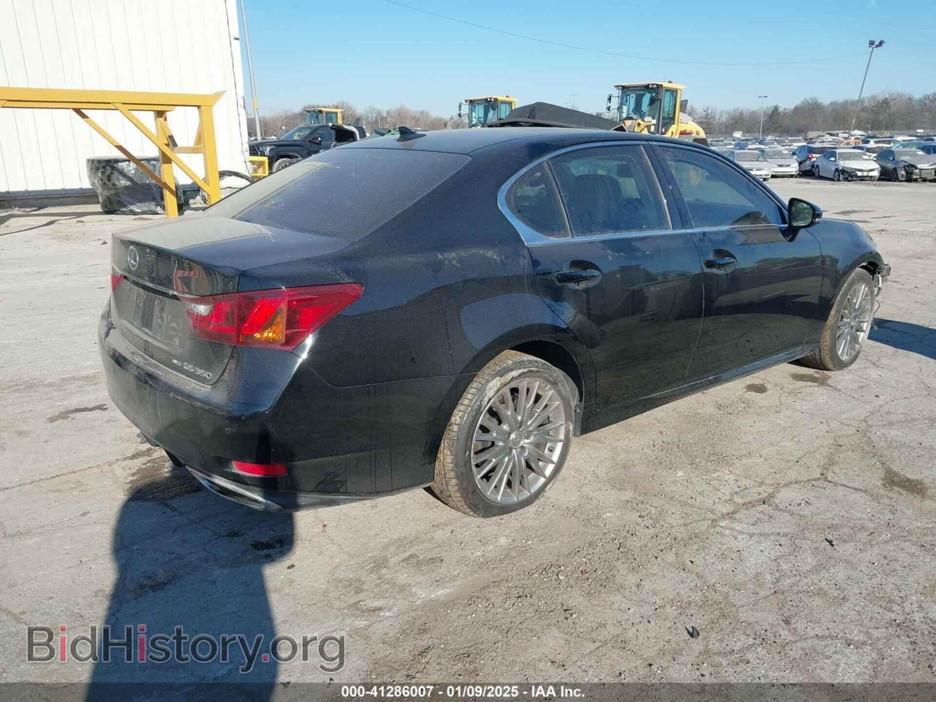 2014 LEXUS GS - VIN: JTHCE1BL7E5027555 - Фото 4