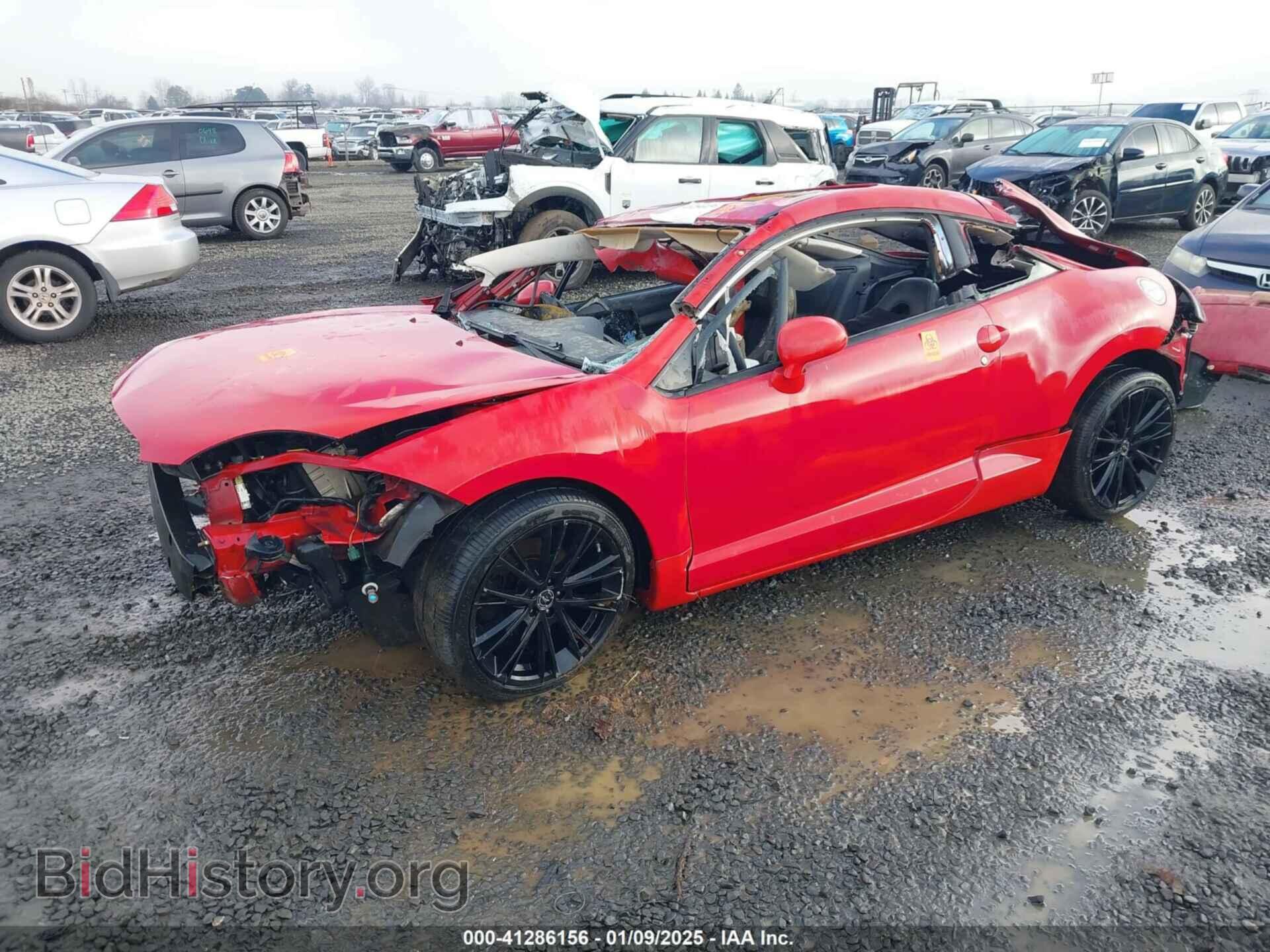 2006 MITSUBISHI ECLIPSE - VIN: 4A3AK34T76E002499 - Фото 2