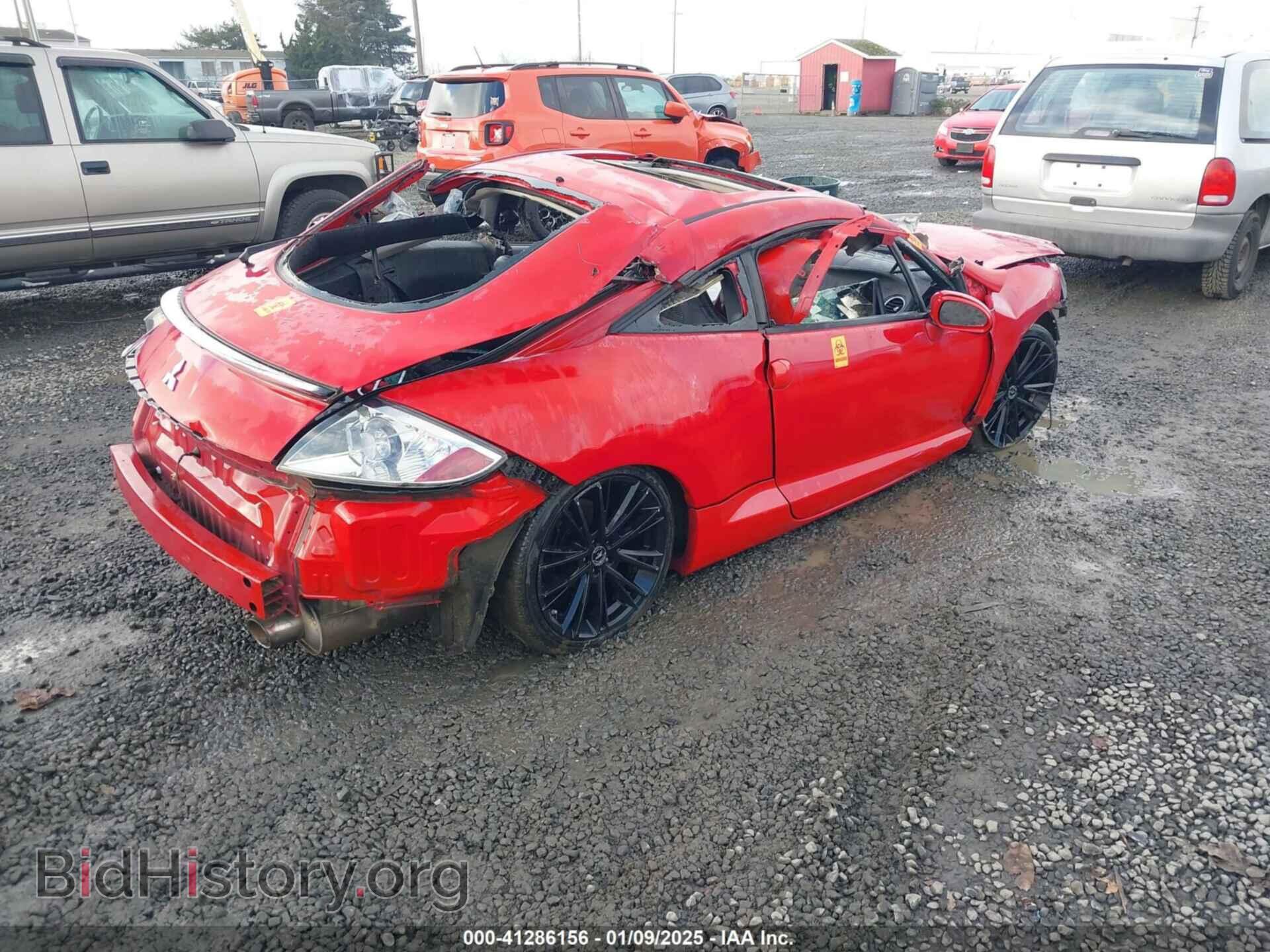 2006 MITSUBISHI ECLIPSE - VIN: 4A3AK34T76E002499 - Фото 4