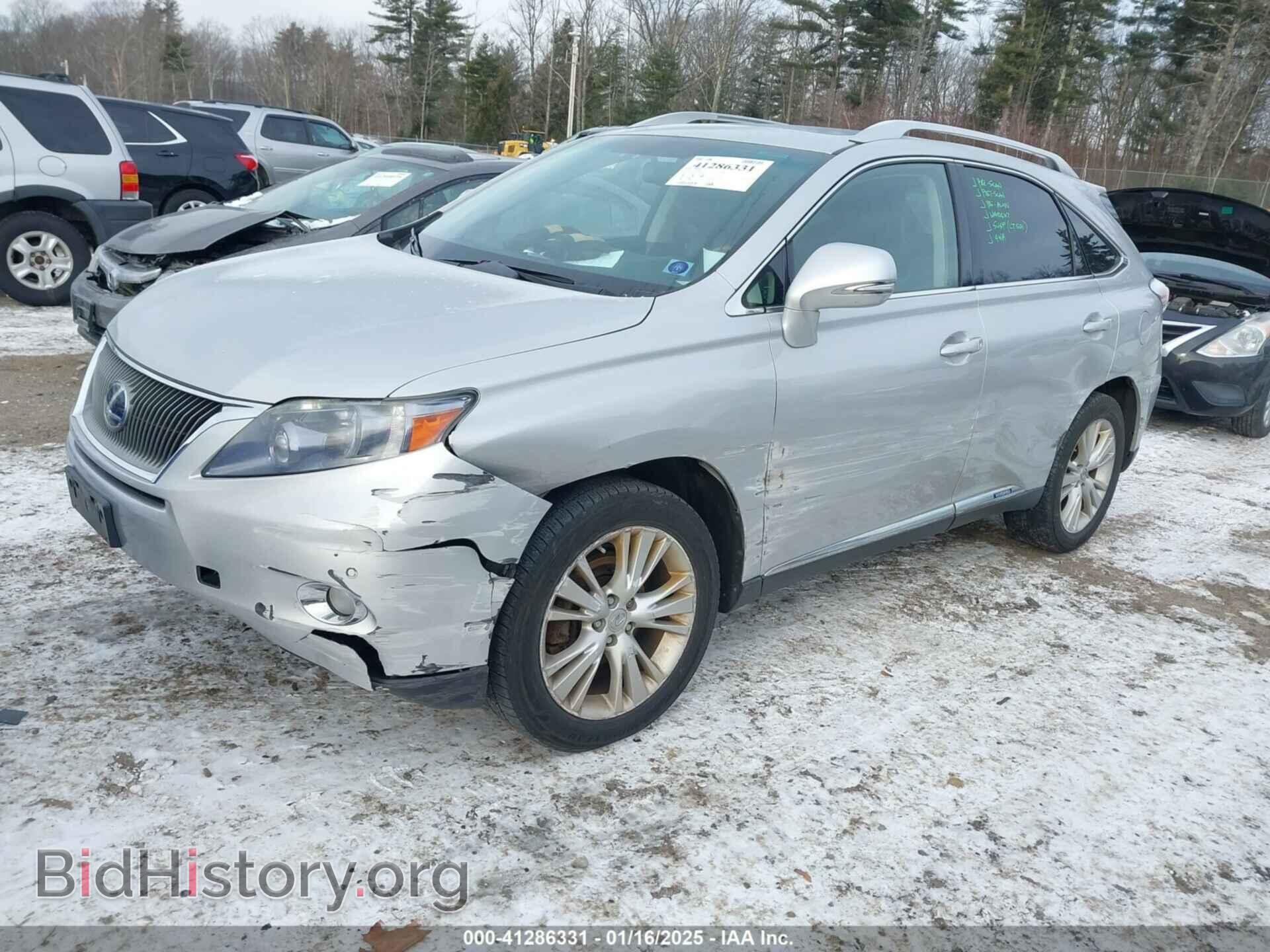 2011 LEXUS RX 450H - VIN: JTJBC1BA8B2418449 - Фото 2