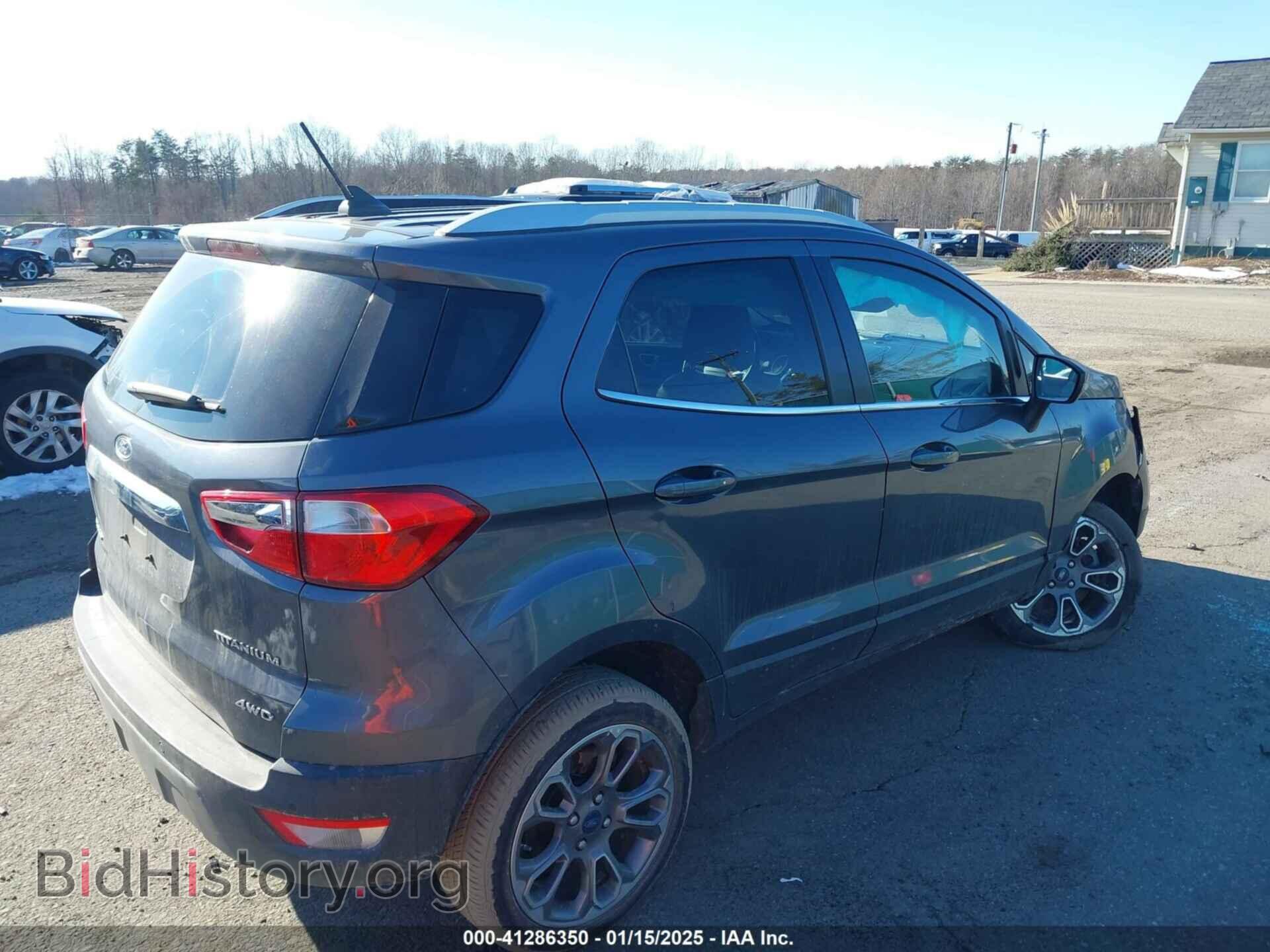 2020 FORD ECOSPORT - VIN: MAJ6S3KLXLC377618 - Фото 4