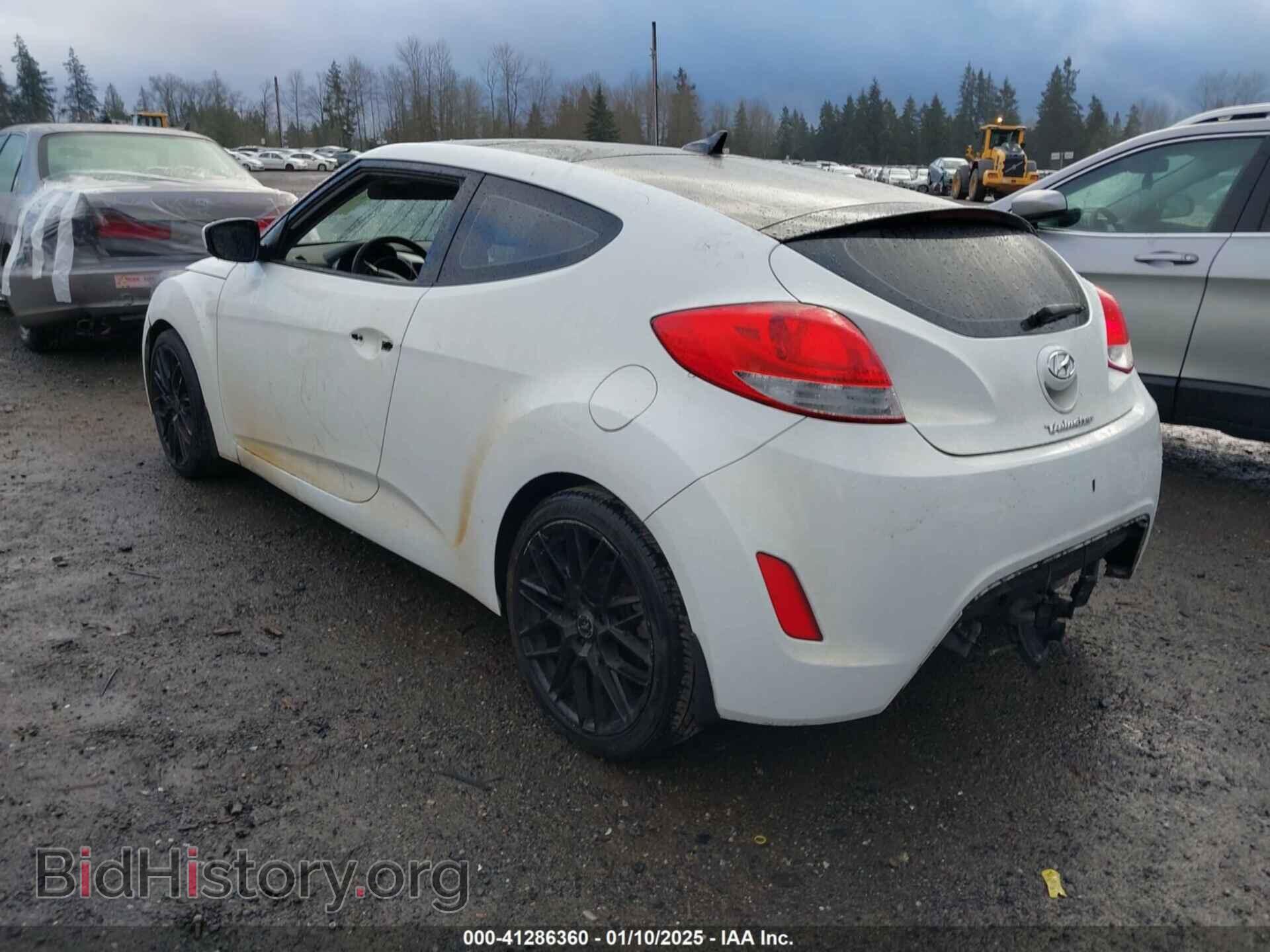 2012 HYUNDAI VELOSTER - VIN: KMHTC6AD2CU036676 - Фото 3