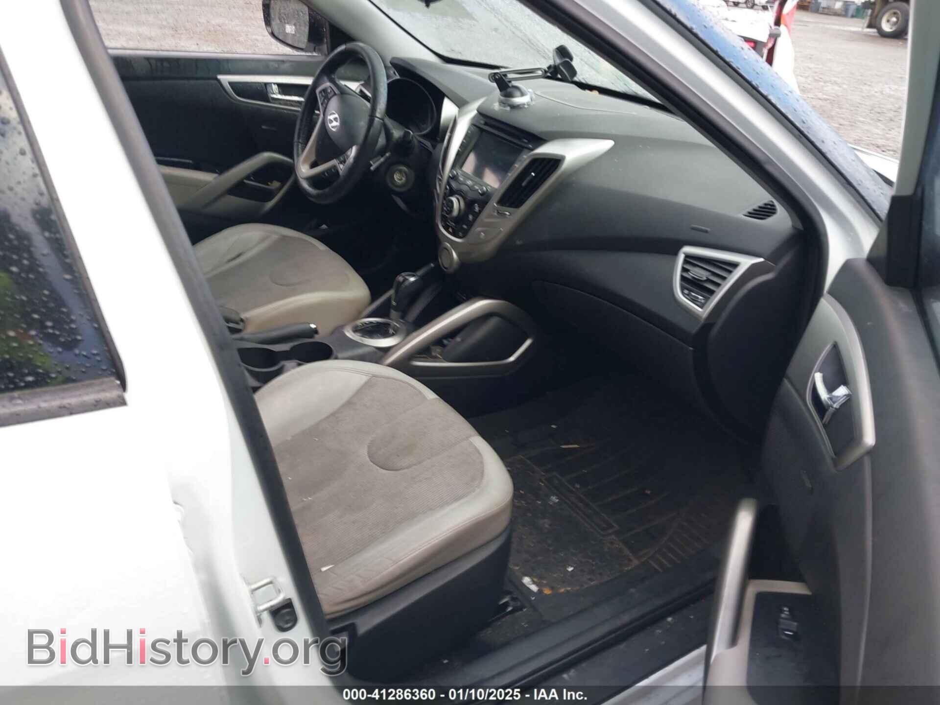 2012 HYUNDAI VELOSTER - VIN: KMHTC6AD2CU036676 - Фото 5