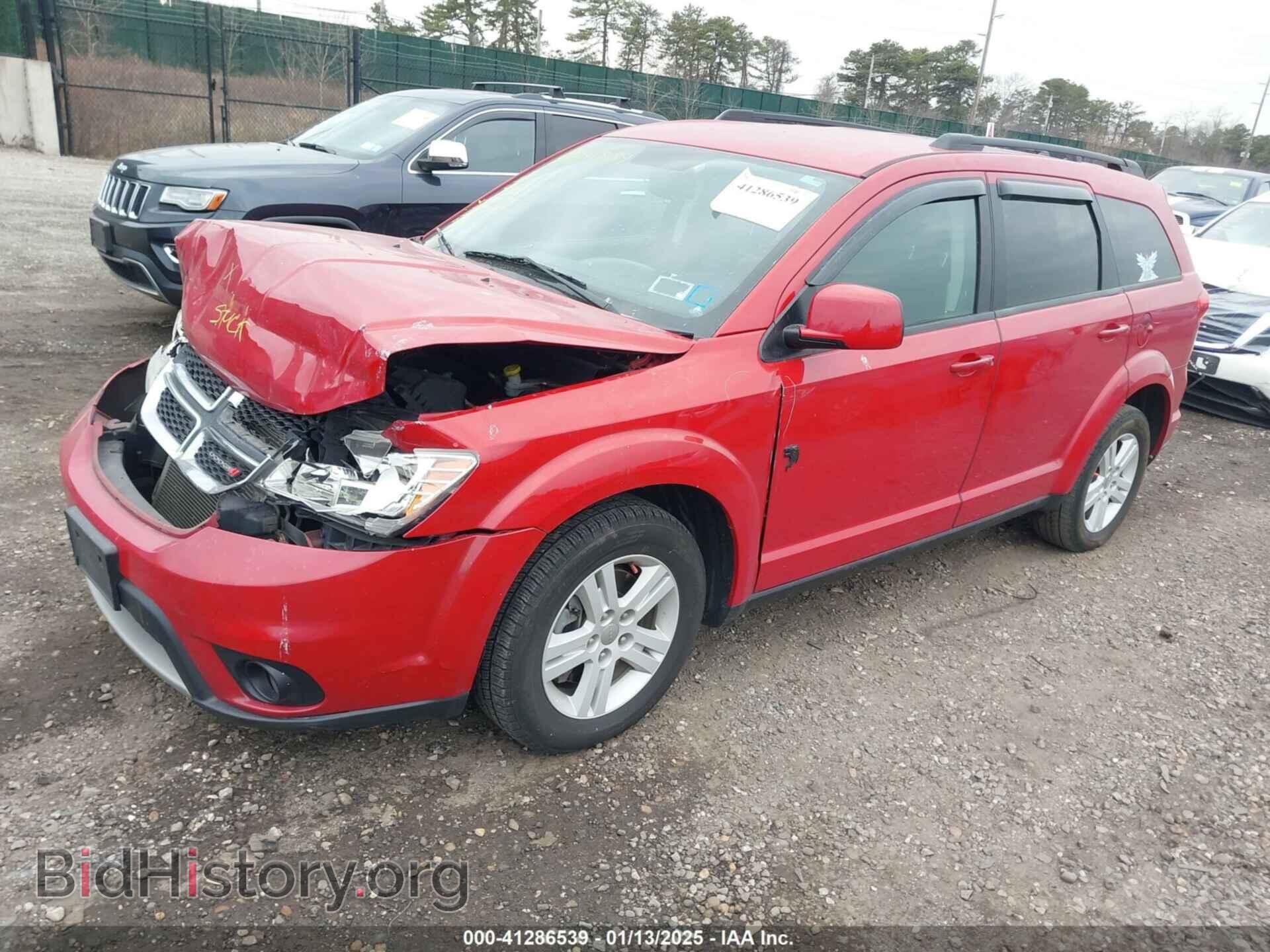 2012 DODGE JOURNEY - VIN: 3C4PDCBB2CT341846 - Фото 2