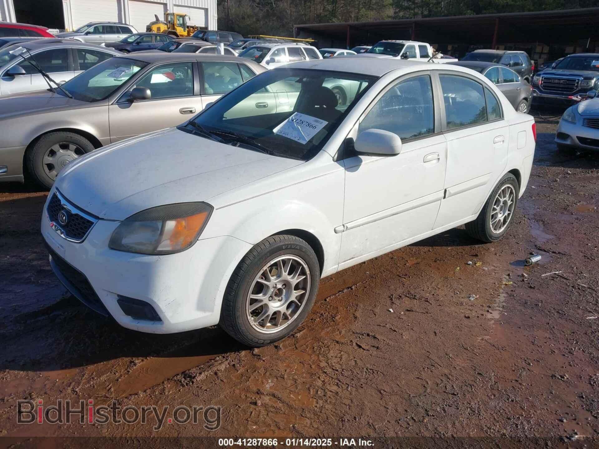 2011 KIA RIO - VIN: KNADH4A35B6939149 - Фото 2
