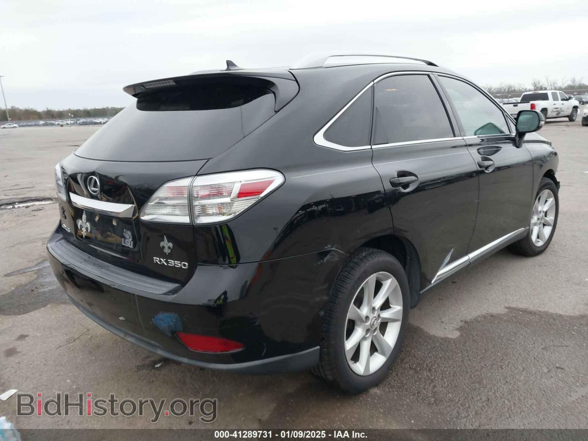 2010 LEXUS RX 350 - VIN: 2T2ZK1BA2AC032562 - Фото 4
