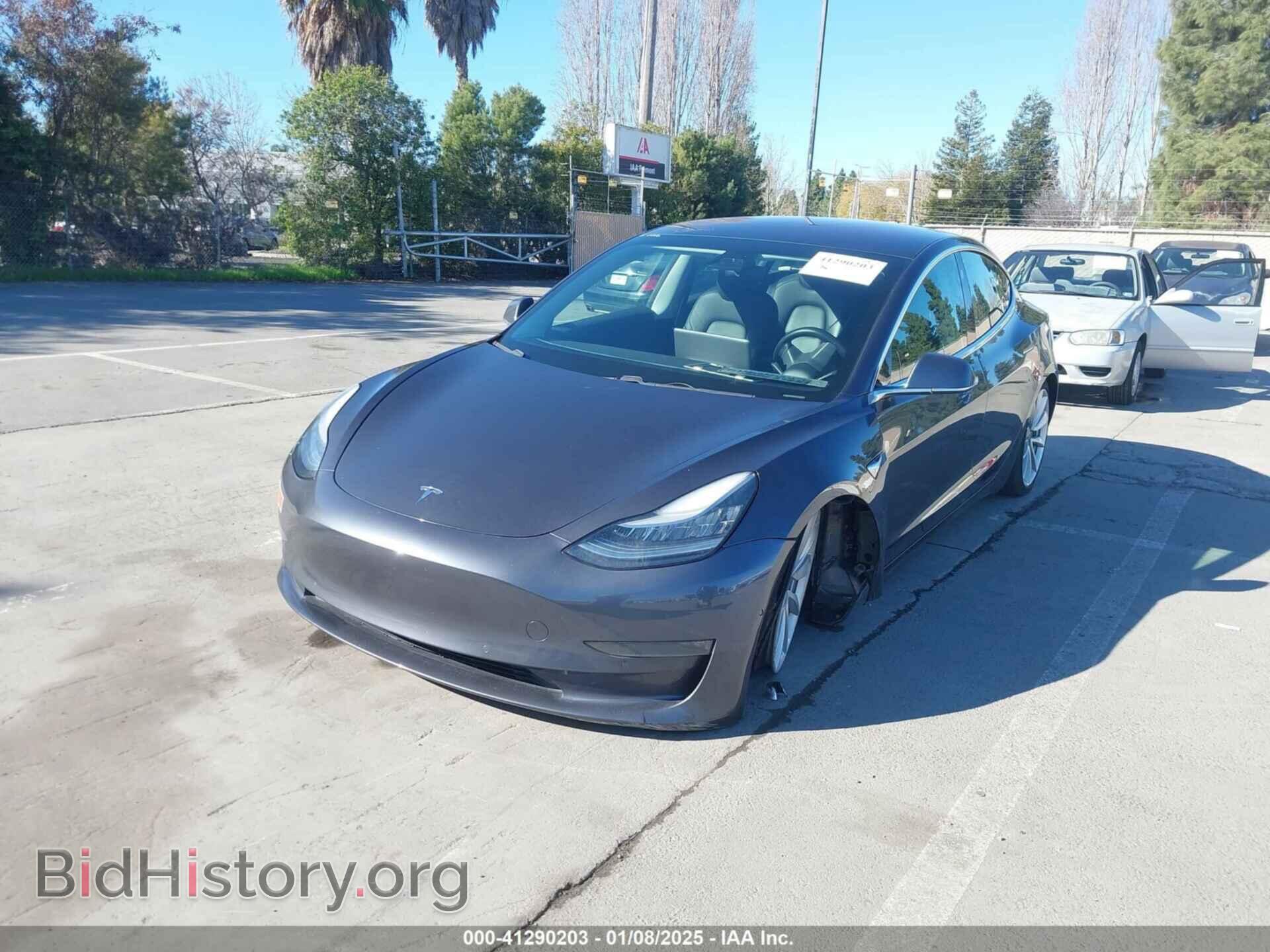 2019 TESLA MODEL 3 - VIN: 5YJ3E1EA3KF322500 - Фото 2