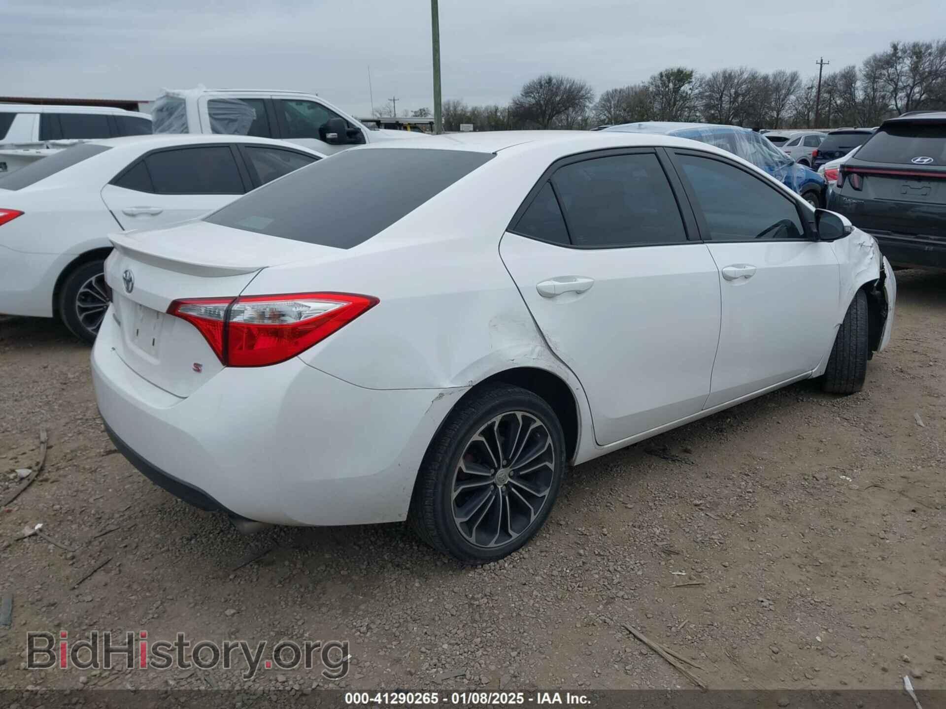 2016 TOYOTA COROLLA - VIN: 2T1BURHEXGC665361 - Фото 4