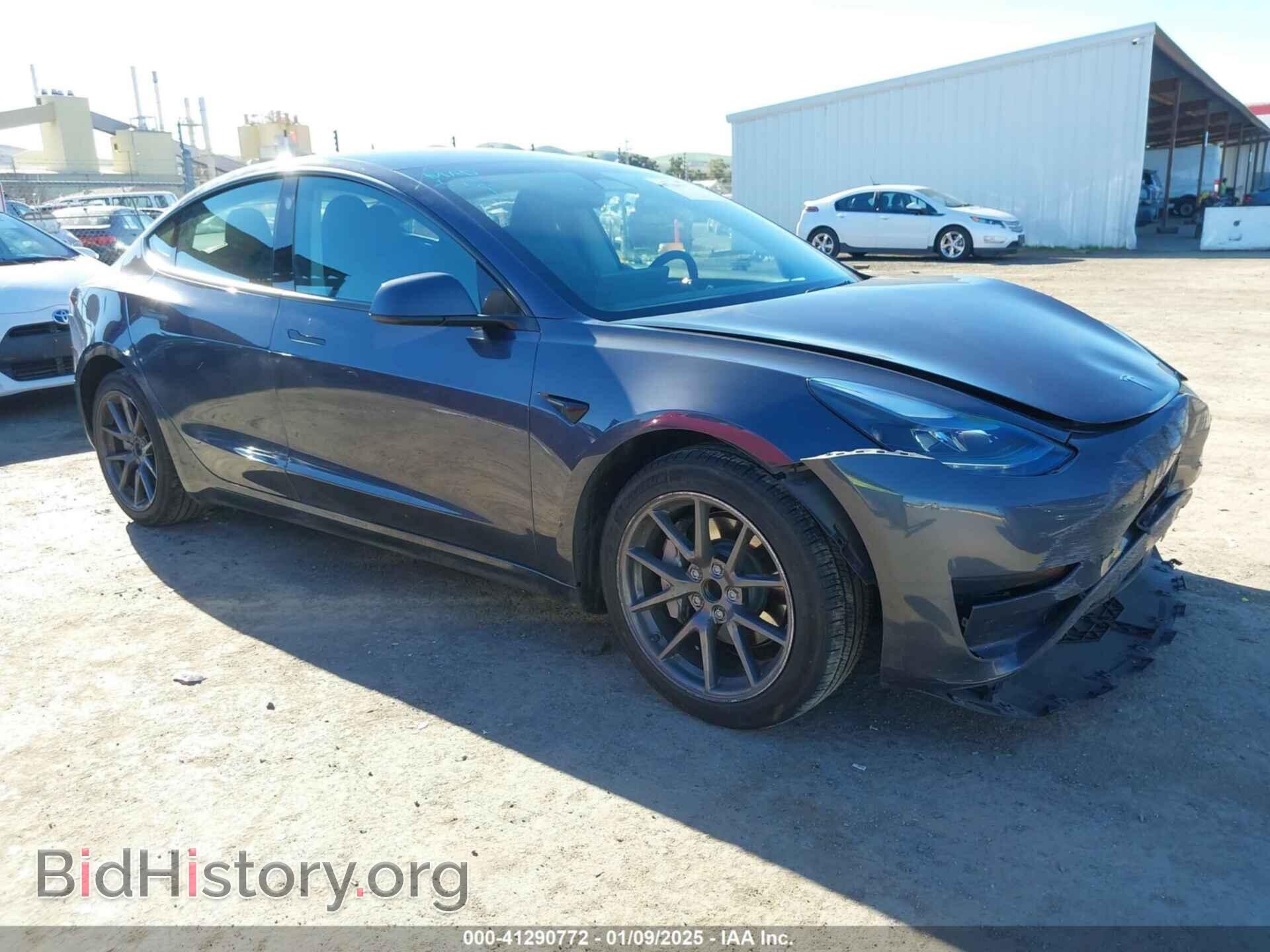 Photo 5YJ3E1EA6PF601124 - TESLA MODEL 3 2023