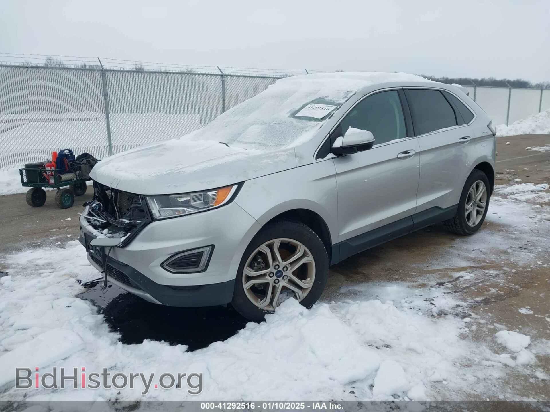 2018 FORD EDGE - VIN: 2FMPK3K91JBB73849 - Фото 2