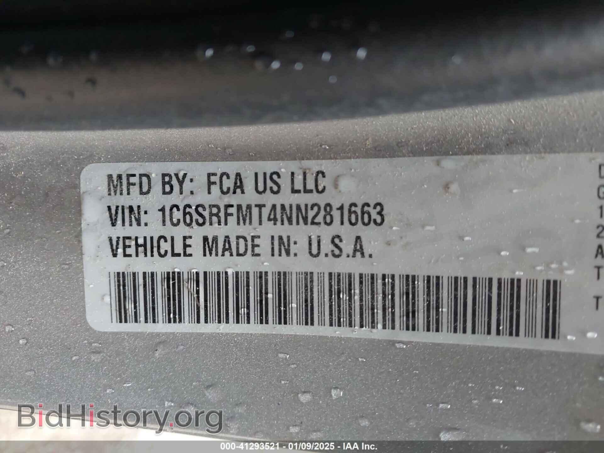 2022 RAM 1500 - VIN: 1C6SRFMT4NN281663 - Фото 9