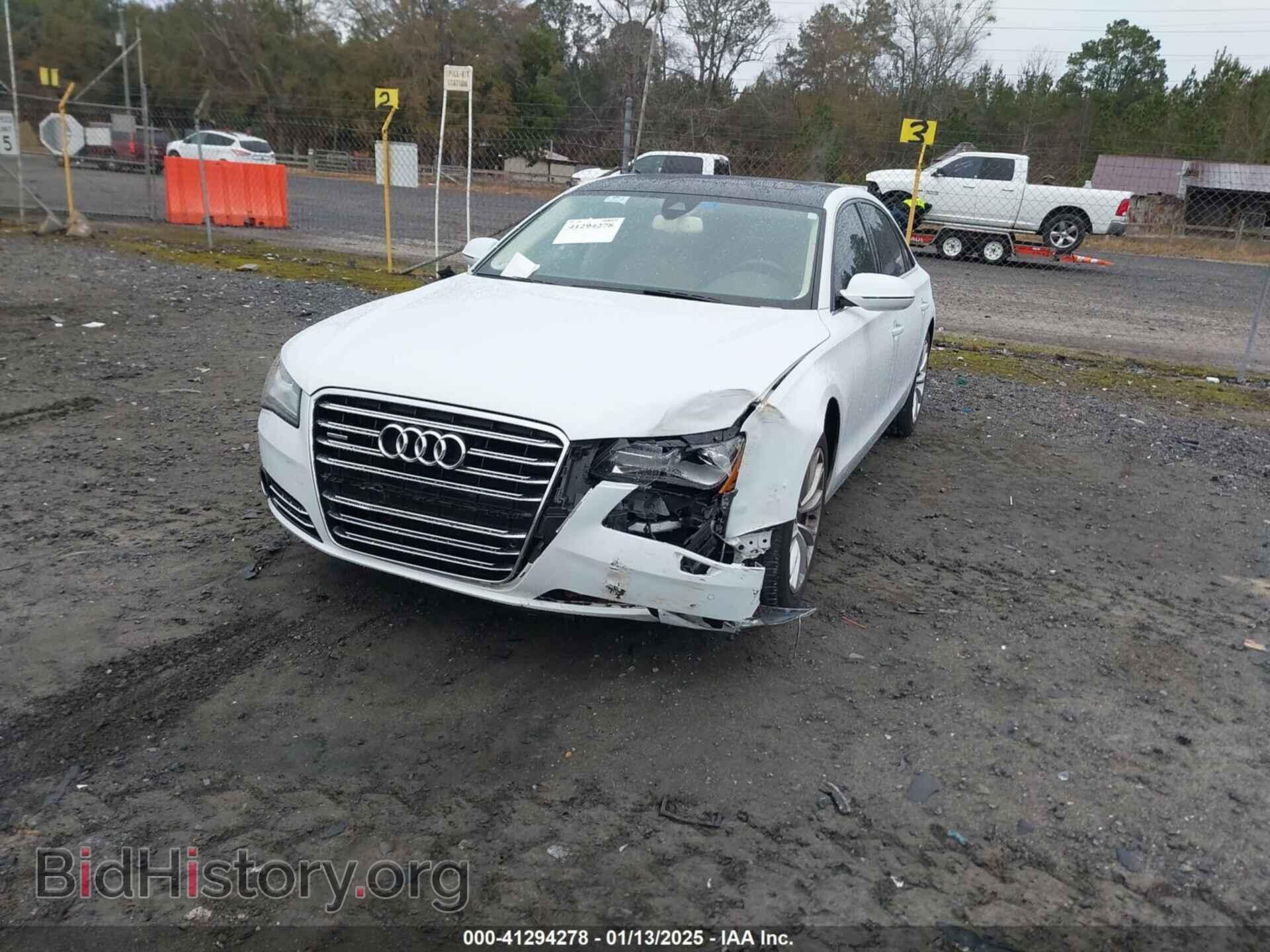 2012 AUDI A8 L - VIN: WAURVAFD9CN032684 - Photo 2