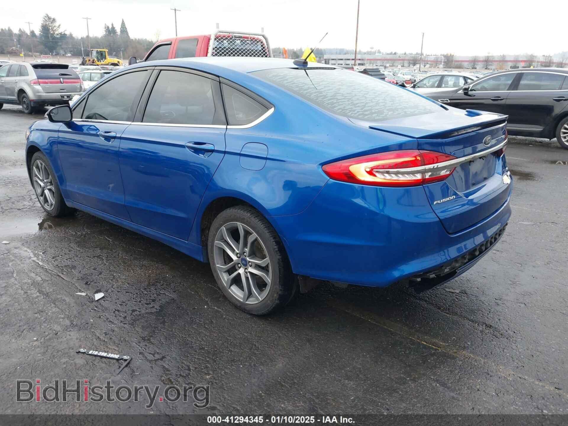 2017 FORD FUSION - VIN: 3FA6P0HDXHR354770 - Фото 3