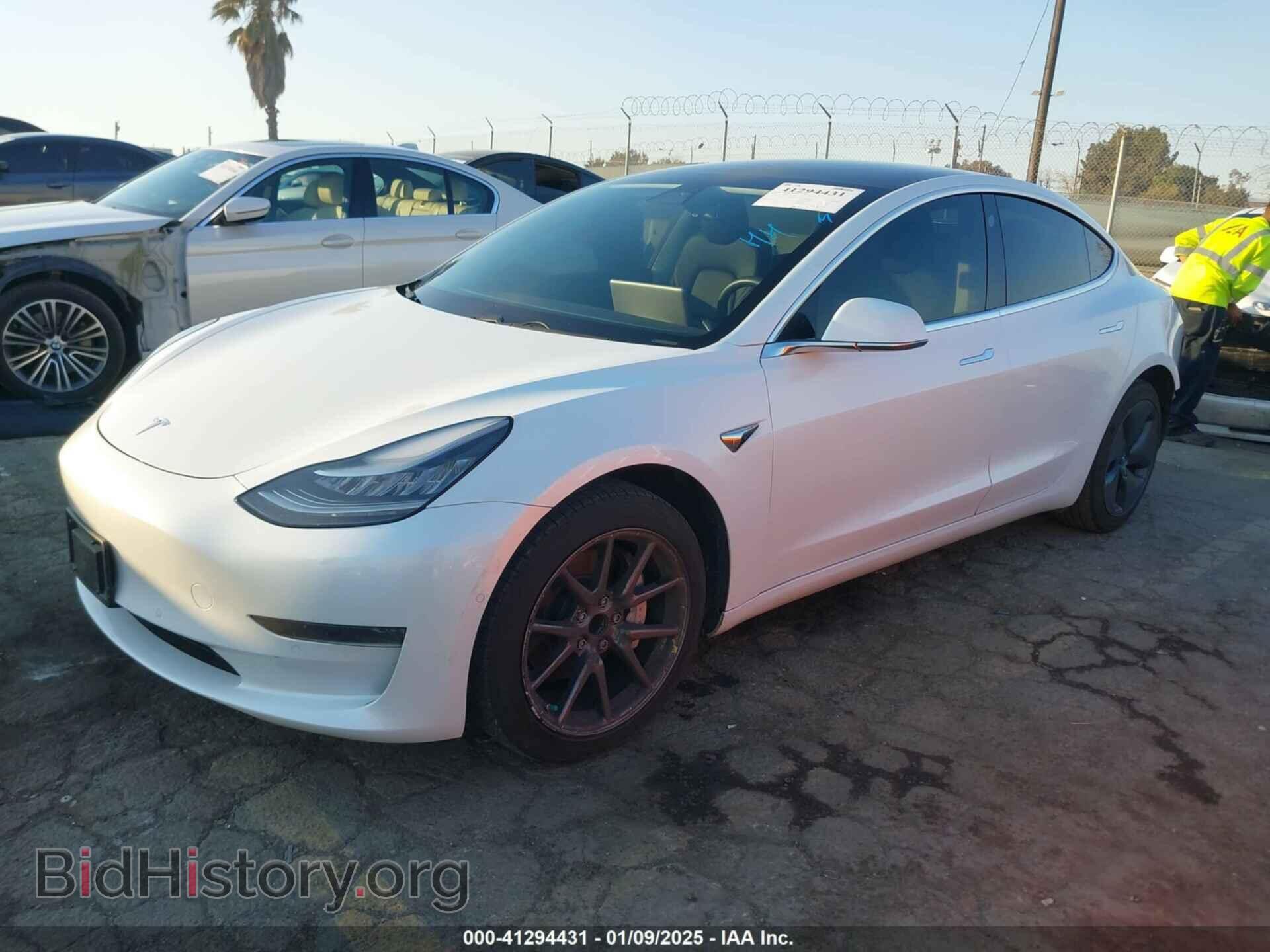 2019 TESLA MODEL 3 - VIN: 5YJ3E1EA9KF415814 - Фото 2