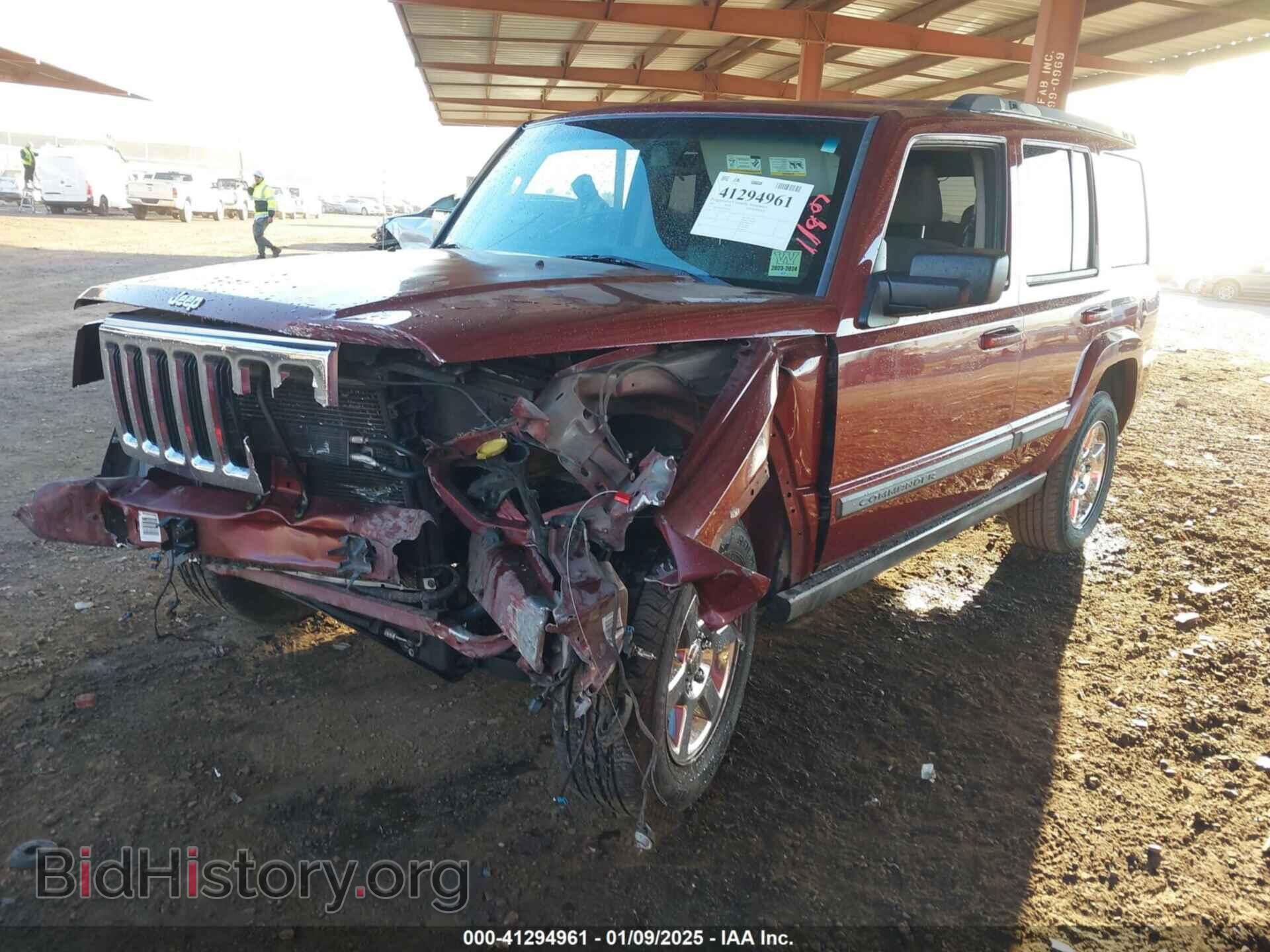 2007 JEEP COMMANDER - VIN: 1J8HH48K87C651256 - Фото 2