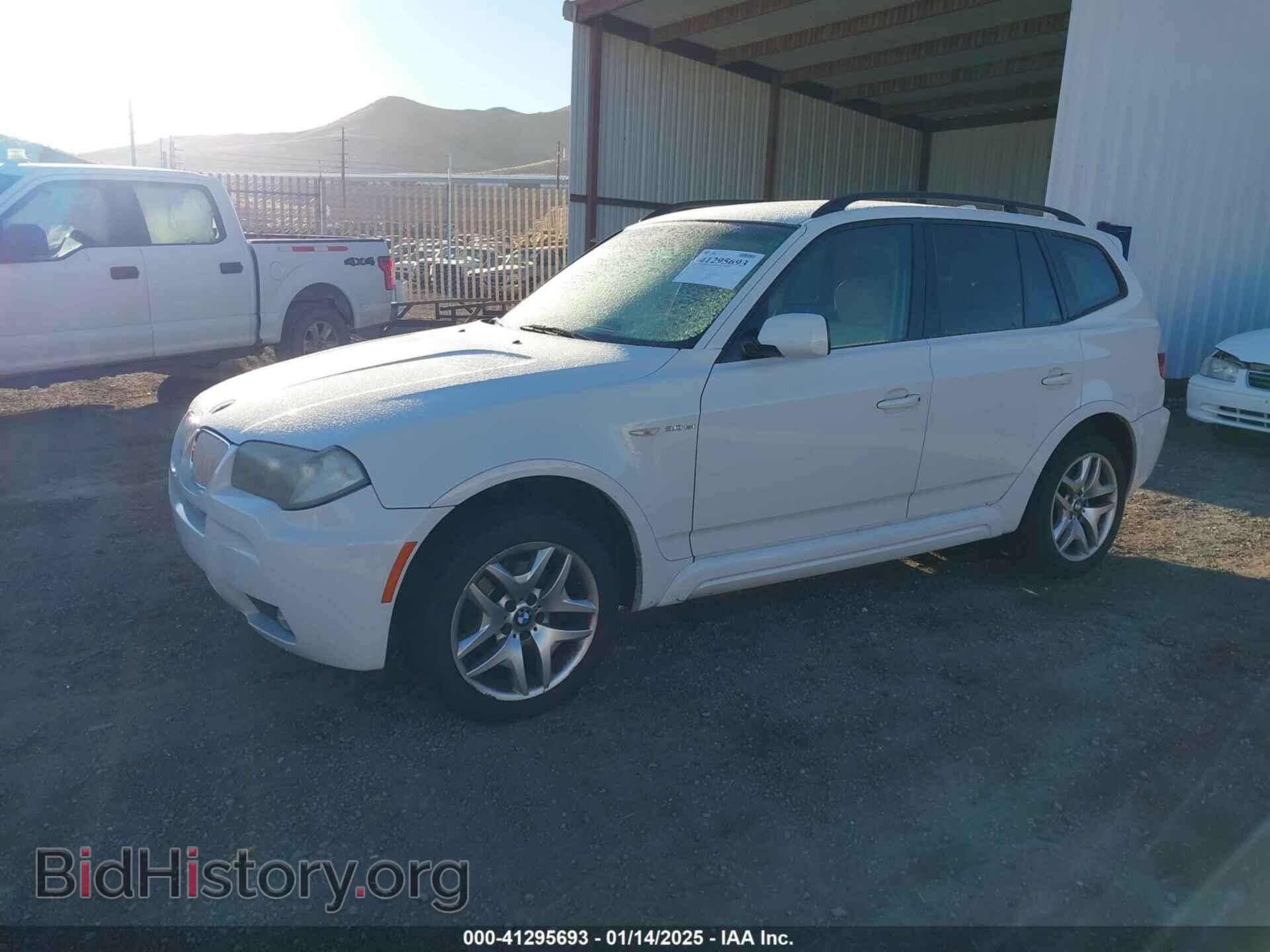 2007 BMW X3 - VIN: WBXPC93407WF09883 - Фото 2