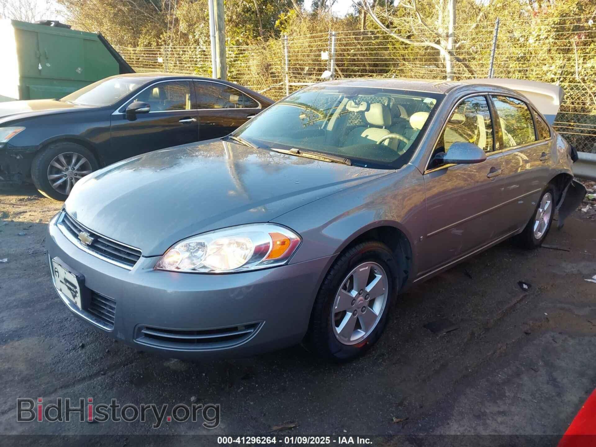 2007 CHEVROLET IMPALA - VIN: 2G1WT58K479250144 - Фото 2