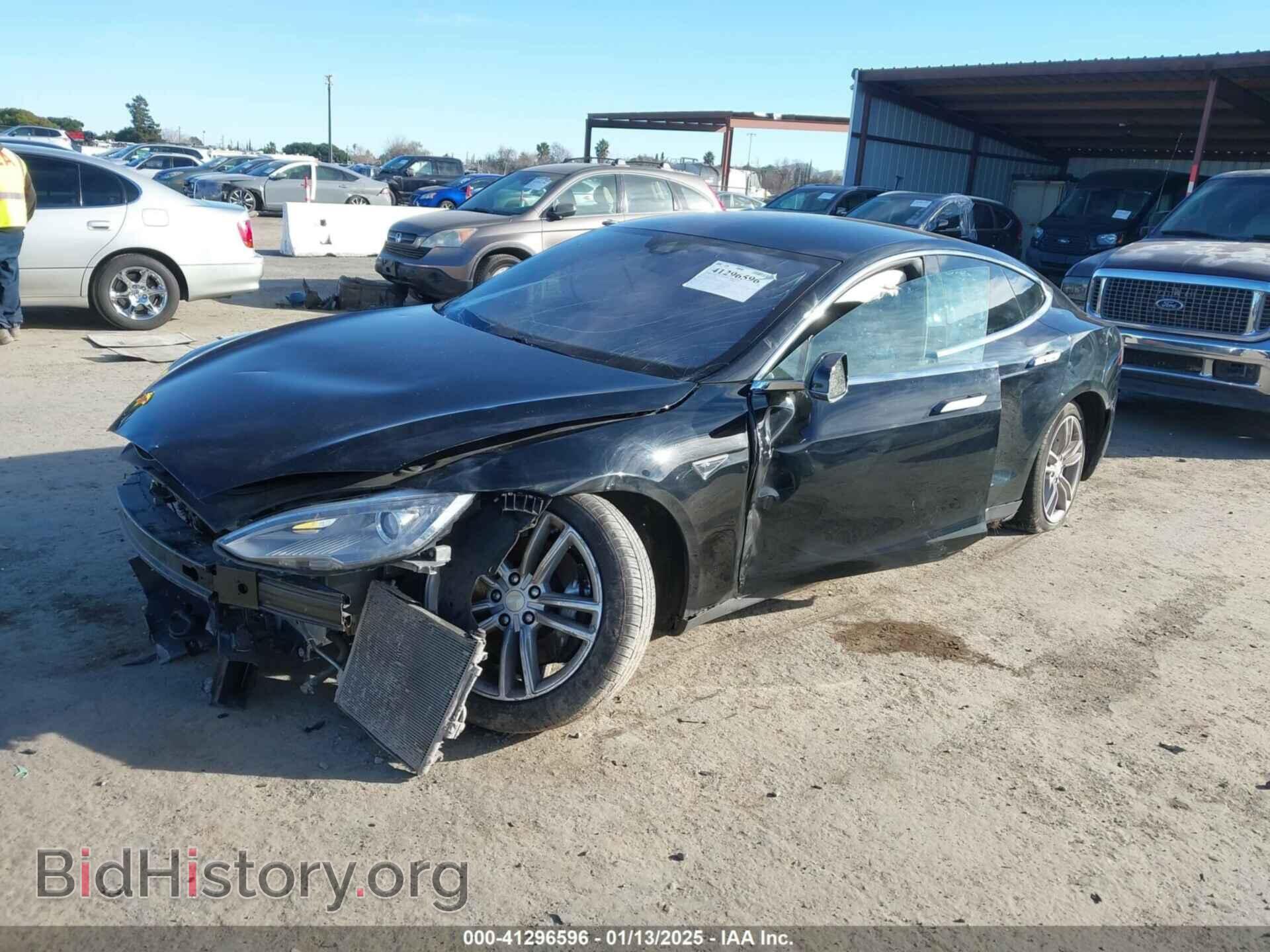 2015 TESLA MODEL S - VIN: 5YJSA1E15FF116303 - Фото 2