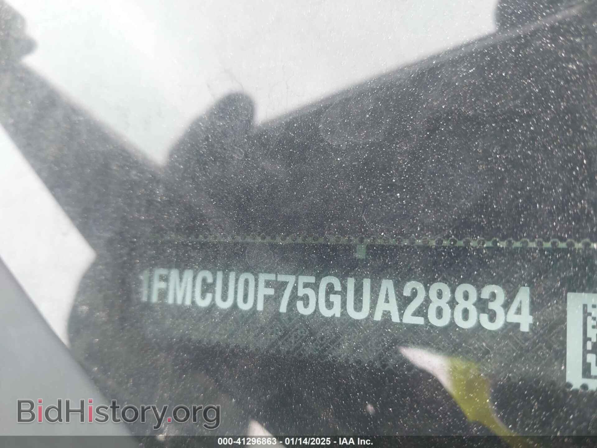 2016 FORD ESCAPE - VIN: 1FMCU0F75GUA28834 - Фото 9