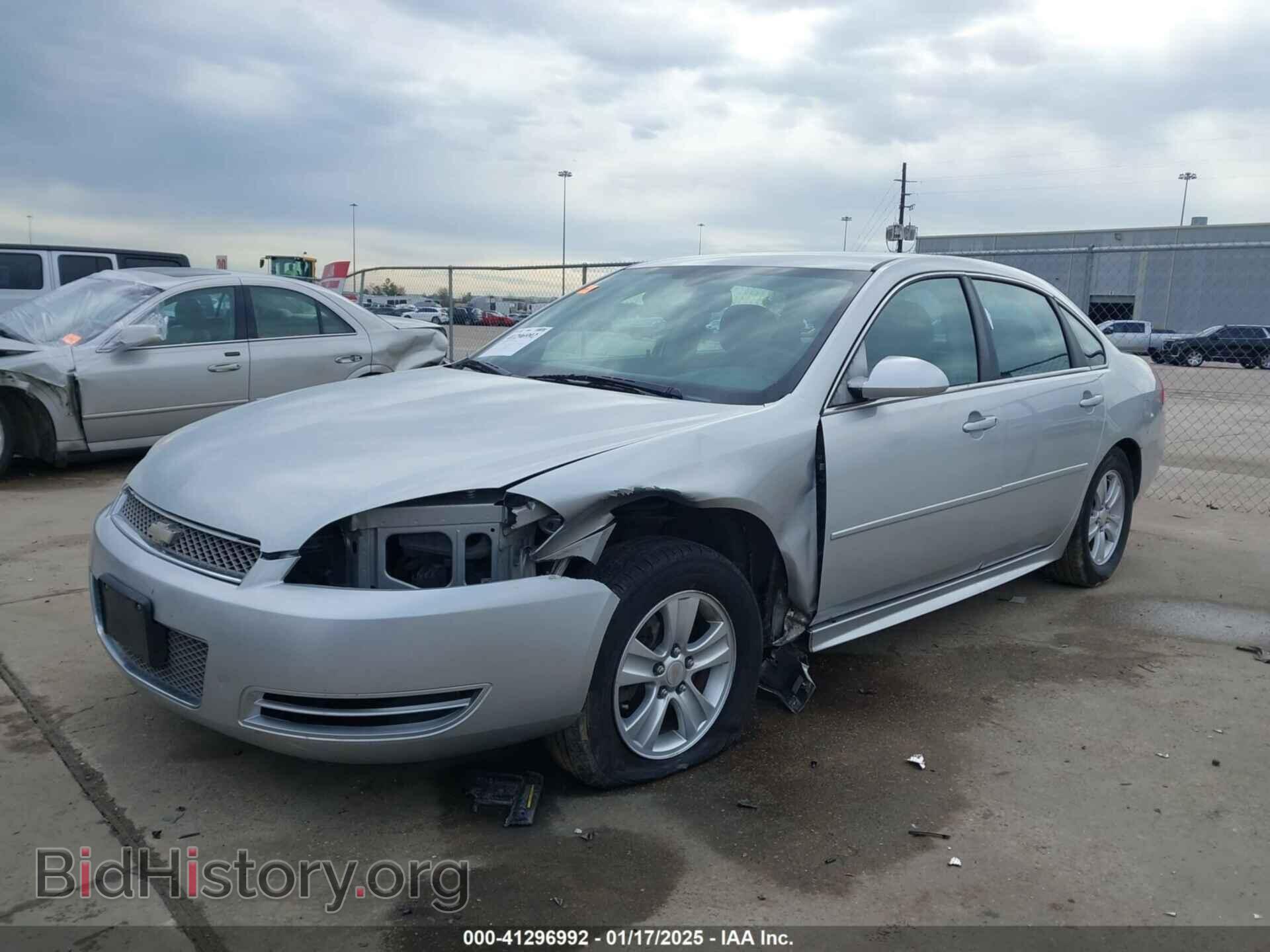2012 CHEVROLET IMPALA - VIN: 2G1WF5E30C1132234 - Фото 2