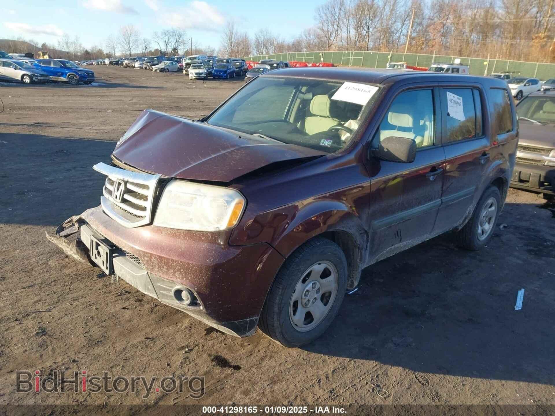 2013 HONDA PILOT - VIN: 5FNYF4H23DB074986 - Фото 2