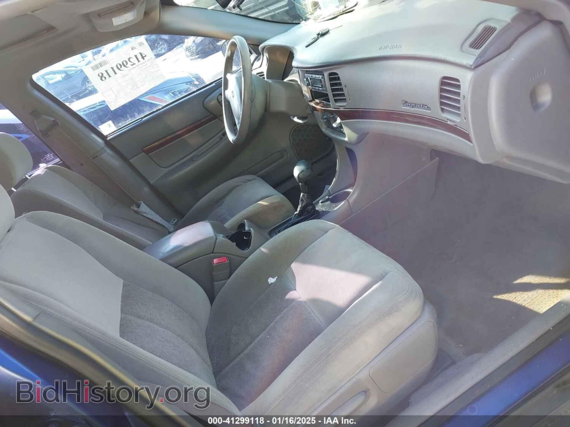2005 CHEVROLET IMPALA - VIN: 2G1WF52E659304759 - Фото 5