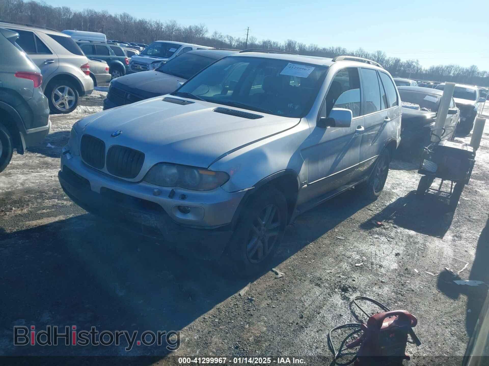 2005 BMW X5 - VIN: 5UXFA13555LY14623 - Фото 2