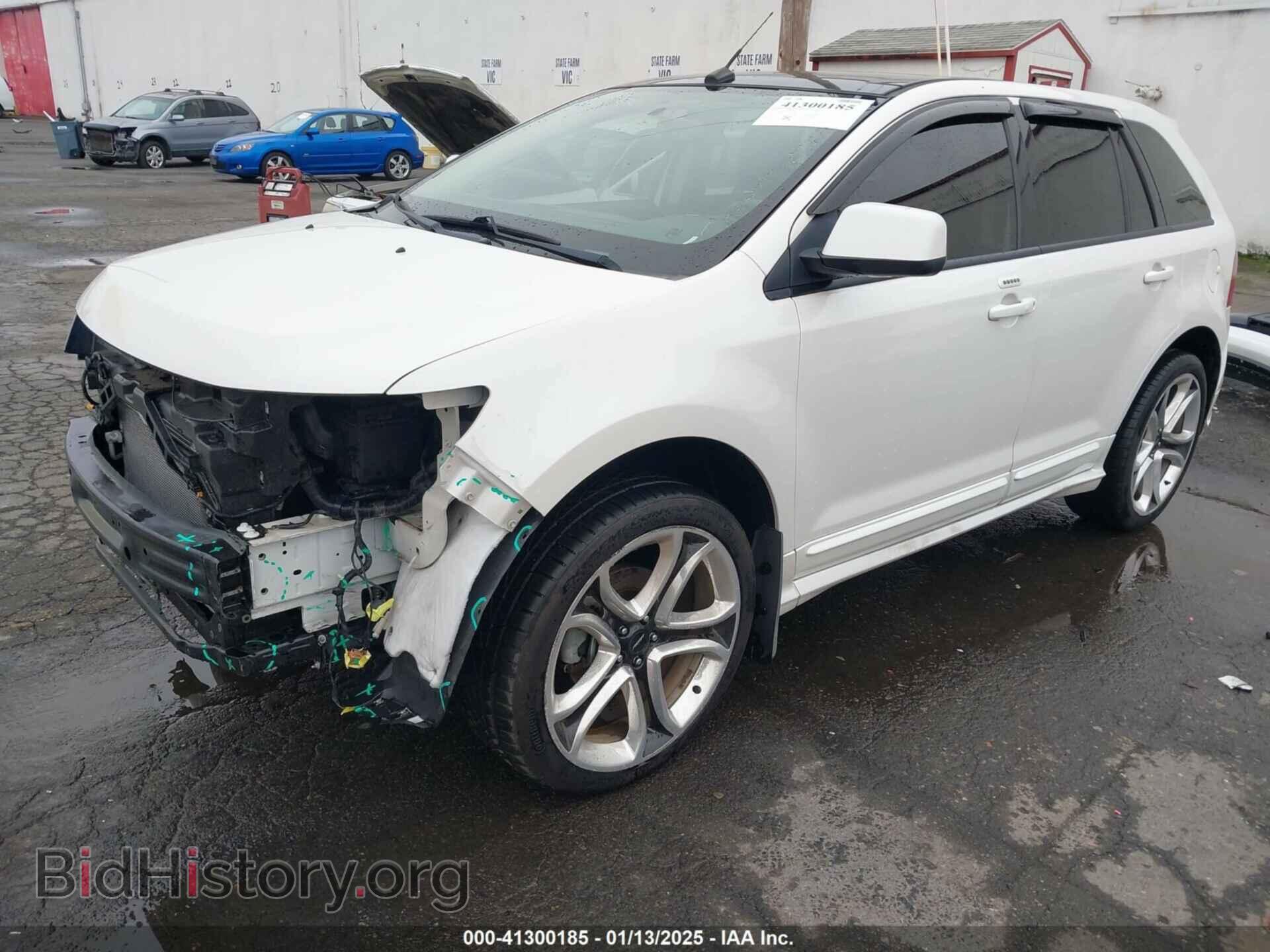 2011 FORD EDGE - VIN: 2FMDK4AKXBBA23768 - Фото 2
