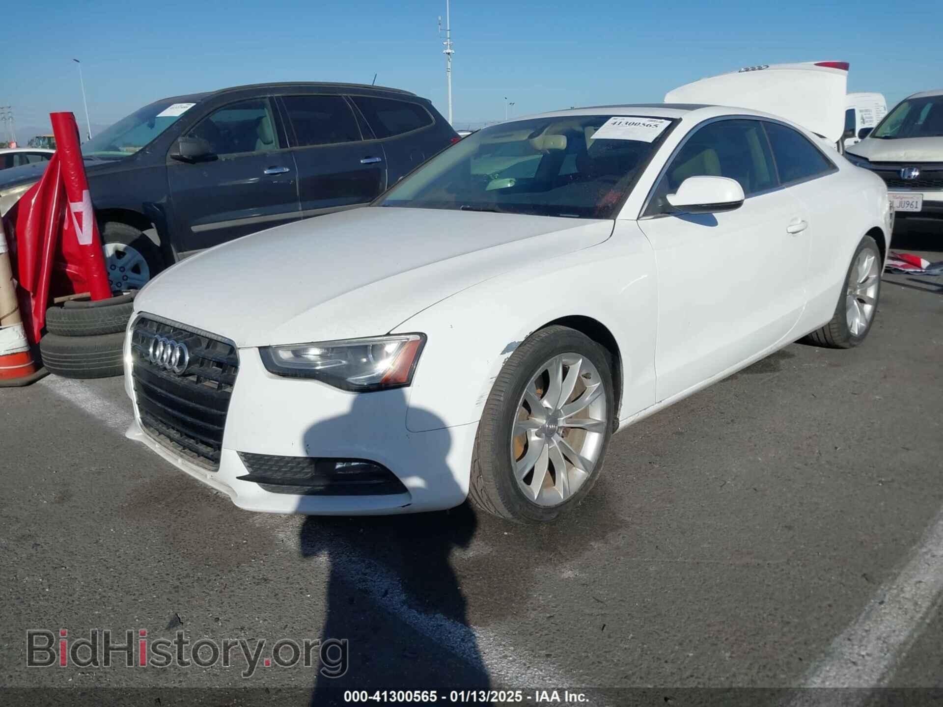 2013 AUDI A5 - VIN: WAULFAFR0DA029857 - Фото 2
