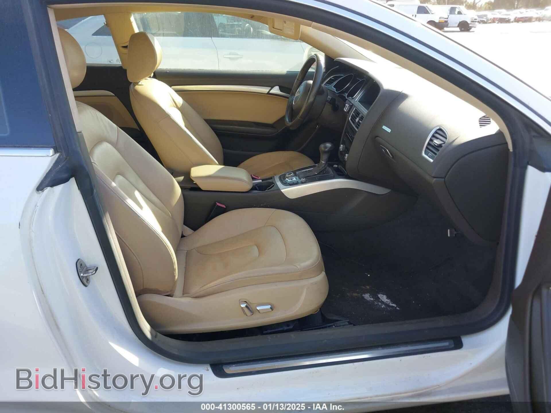 2013 AUDI A5 - VIN: WAULFAFR0DA029857 - Фото 5
