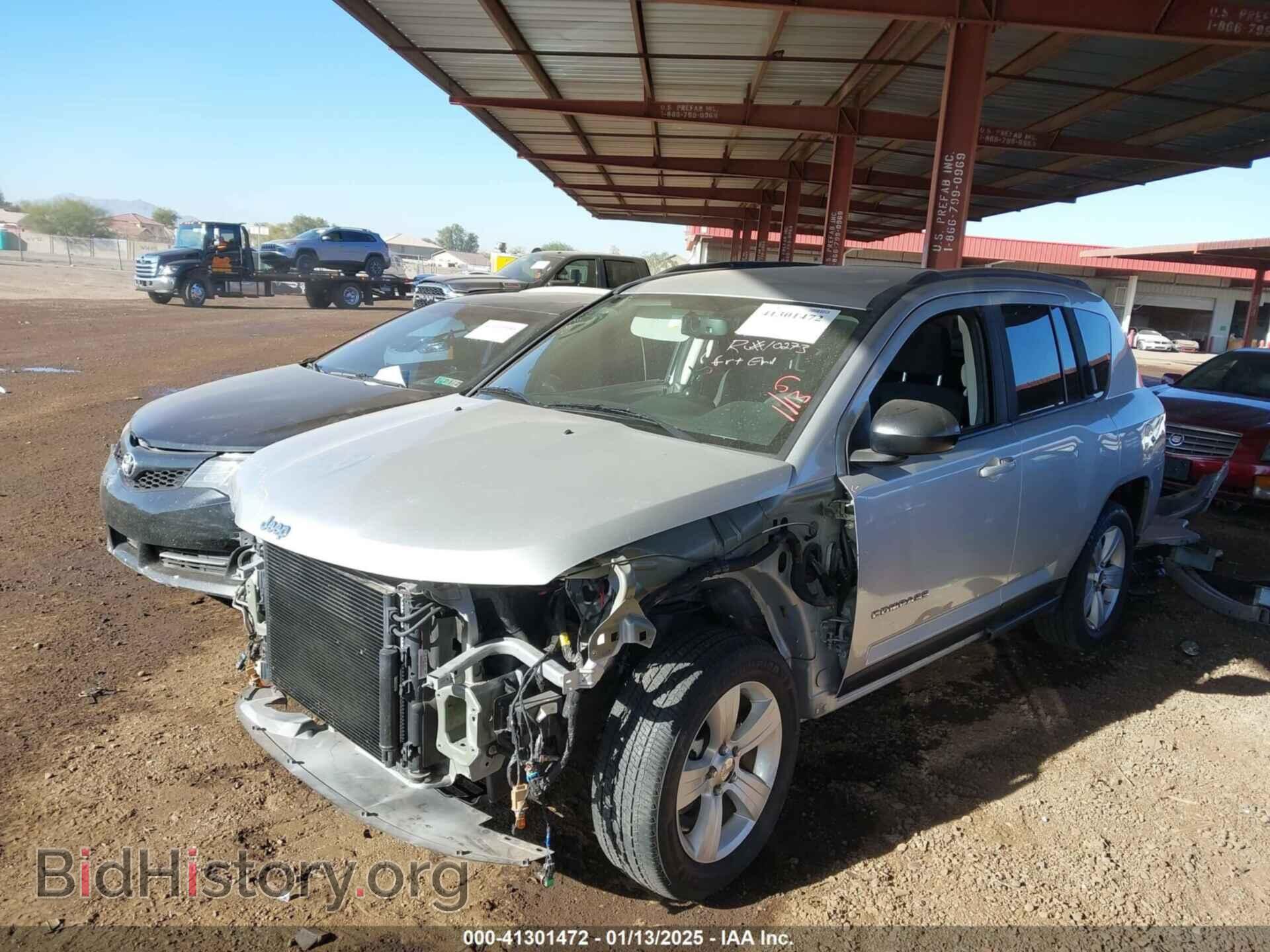 2012 JEEP COMPASS - VIN: 1C4NJDBB5CD598592 - Фото 2