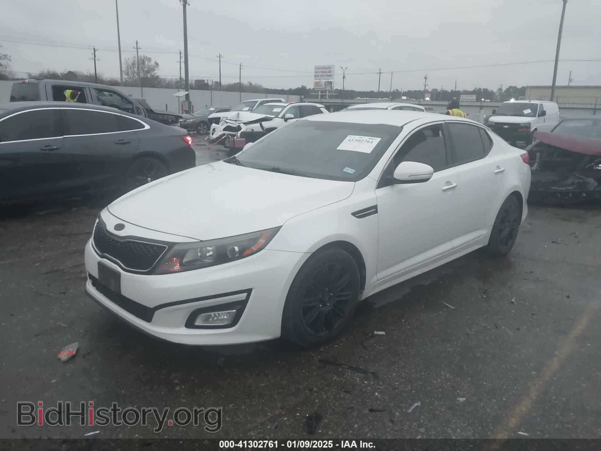 2015 KIA OPTIMA - VIN: 5XXGM4A75FG415134 - Фото 2