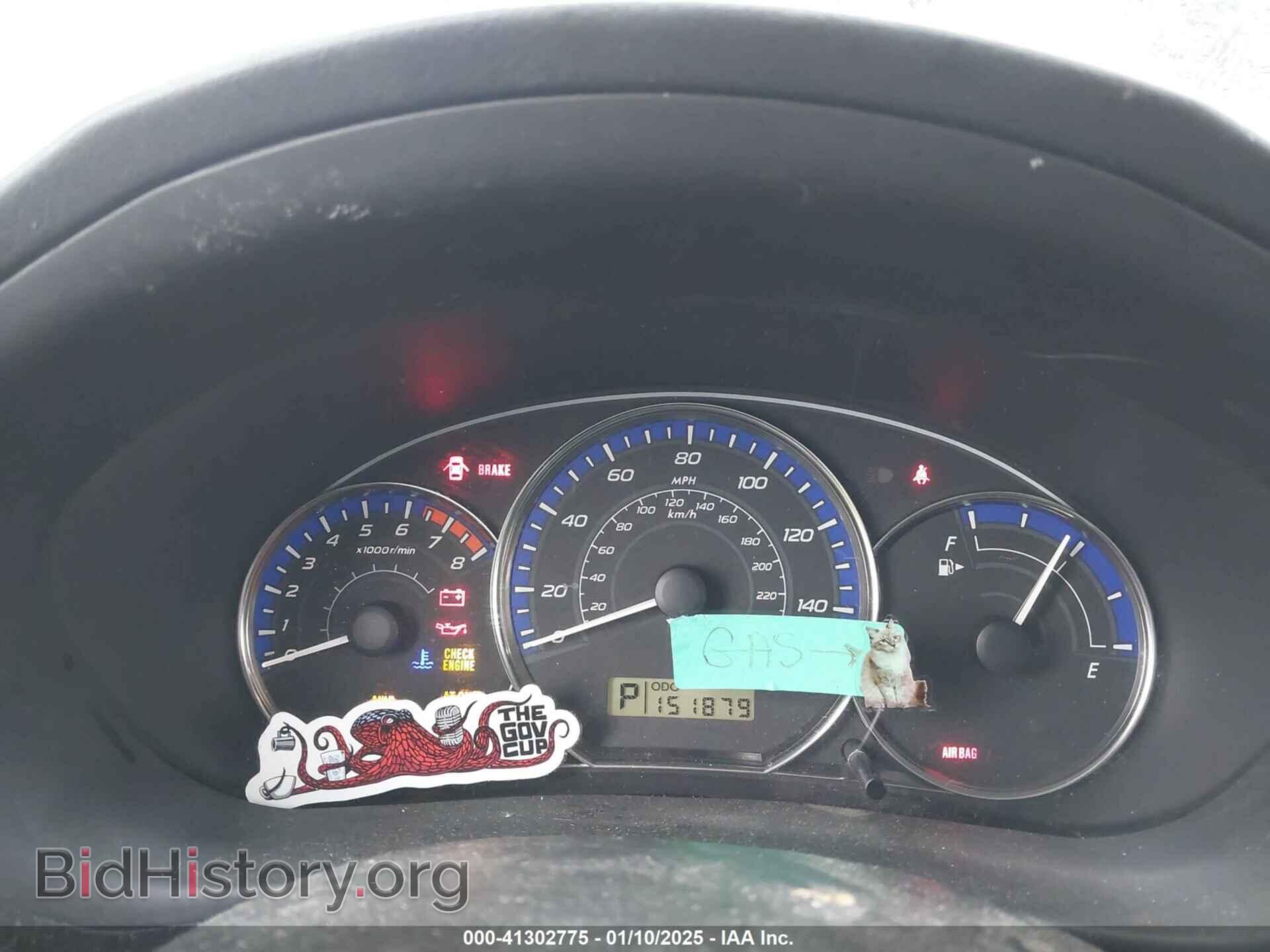 2011 SUBARU FORESTER - VIN: JF2SHBDC4BH740268 - Фото 7