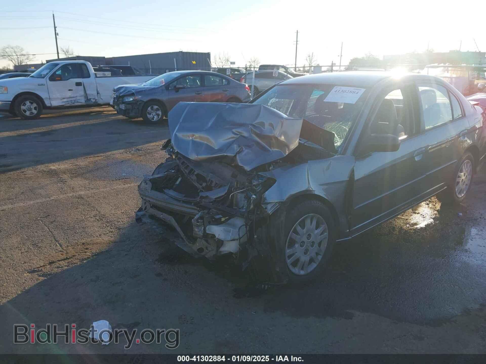 2005 HONDA CIVIC - VIN: 2HGES16535H628163 - Фото 2