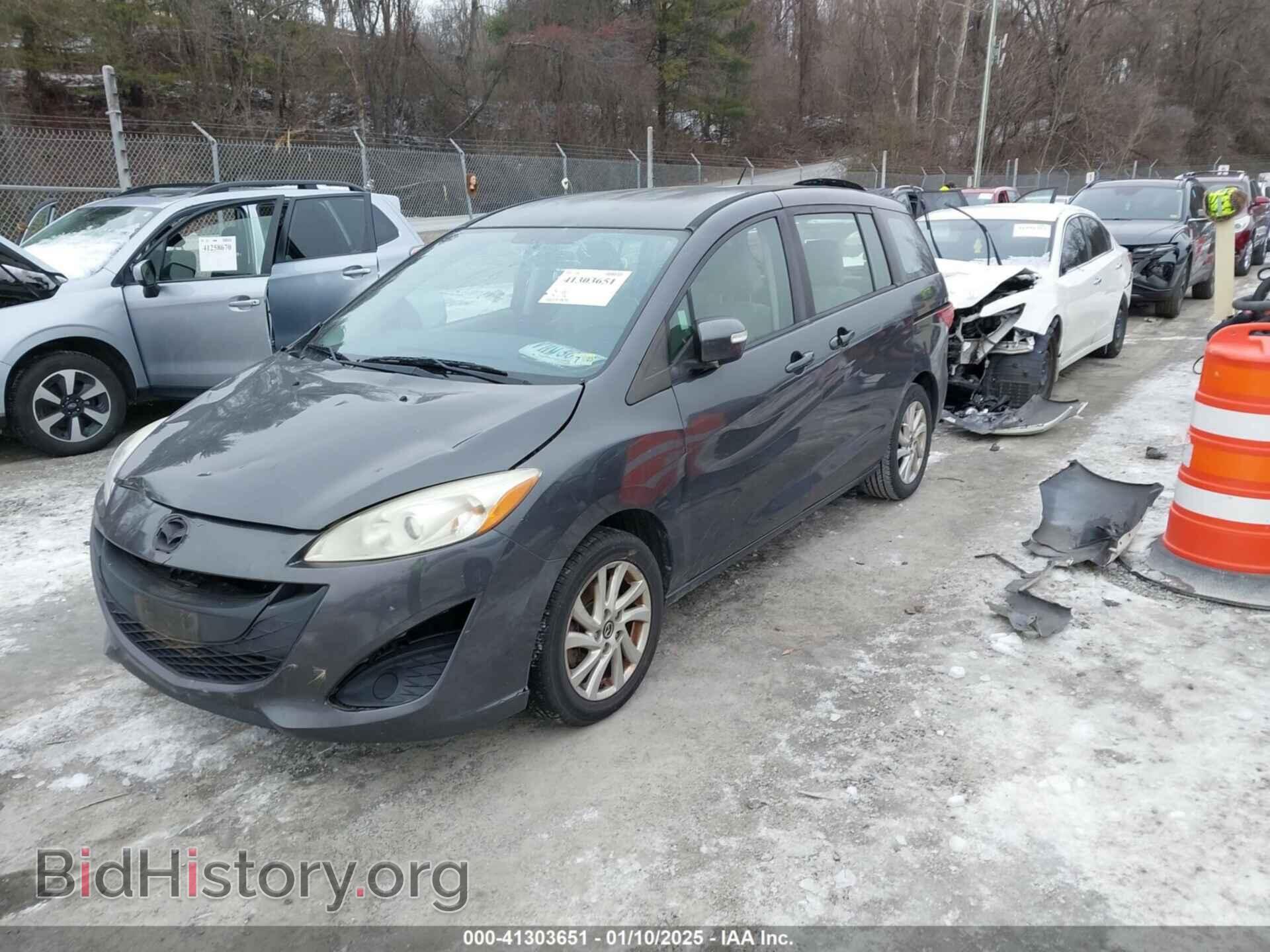 2014 MAZDA MAZDA5 - VIN: JM1CW2BL9E0166863 - Фото 2