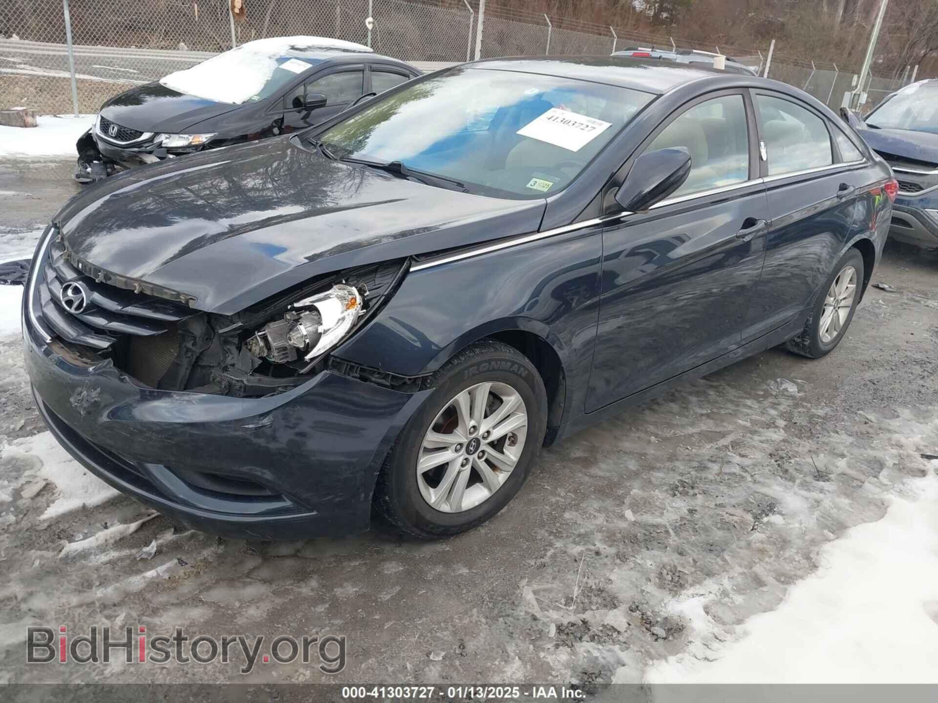 2011 HYUNDAI SONATA - VIN: 5NPEB4AC5BH168075 - Фото 2