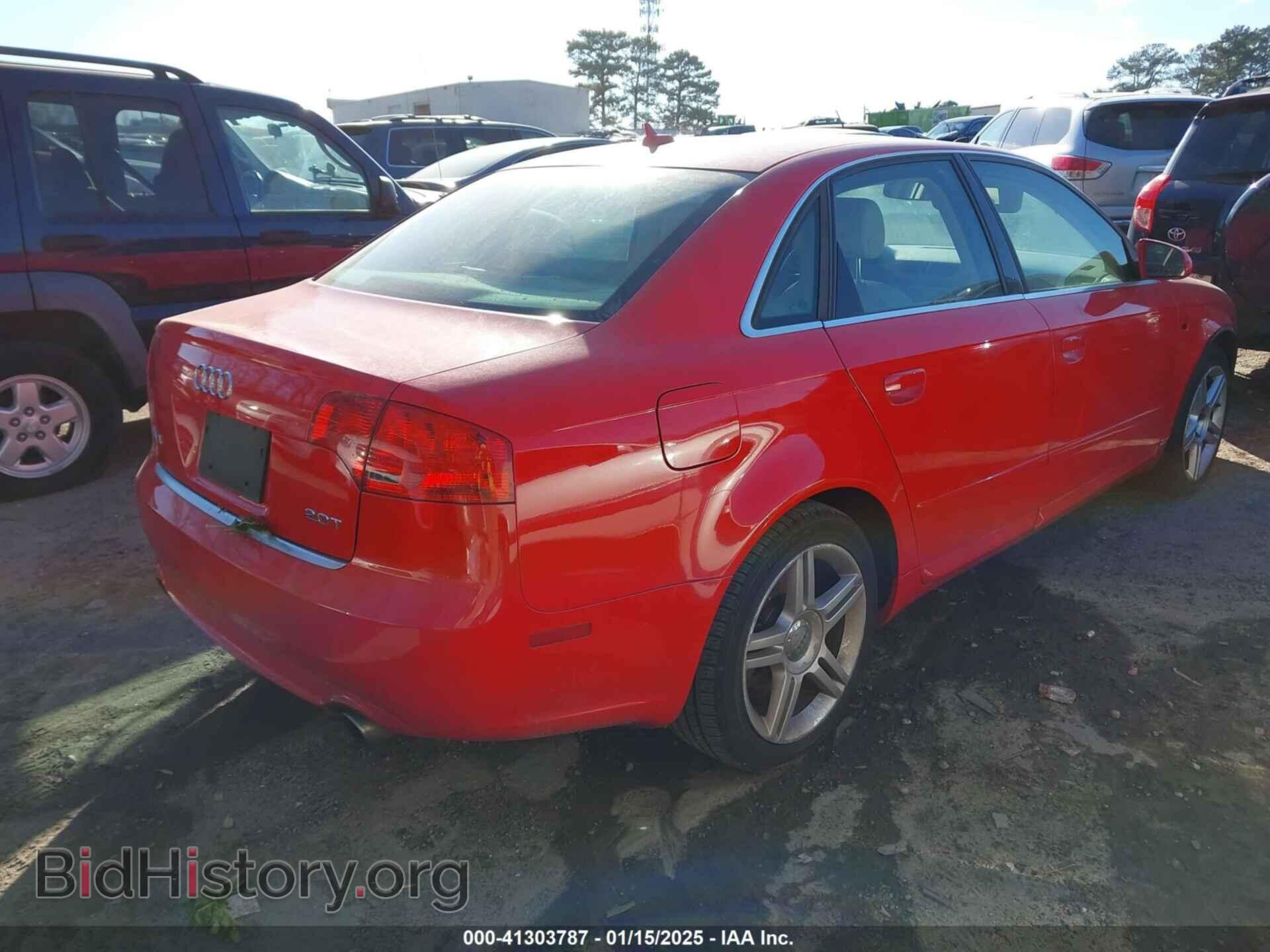 2008 AUDI A4 - VIN: WAUAF78E68A090320 - Фото 4