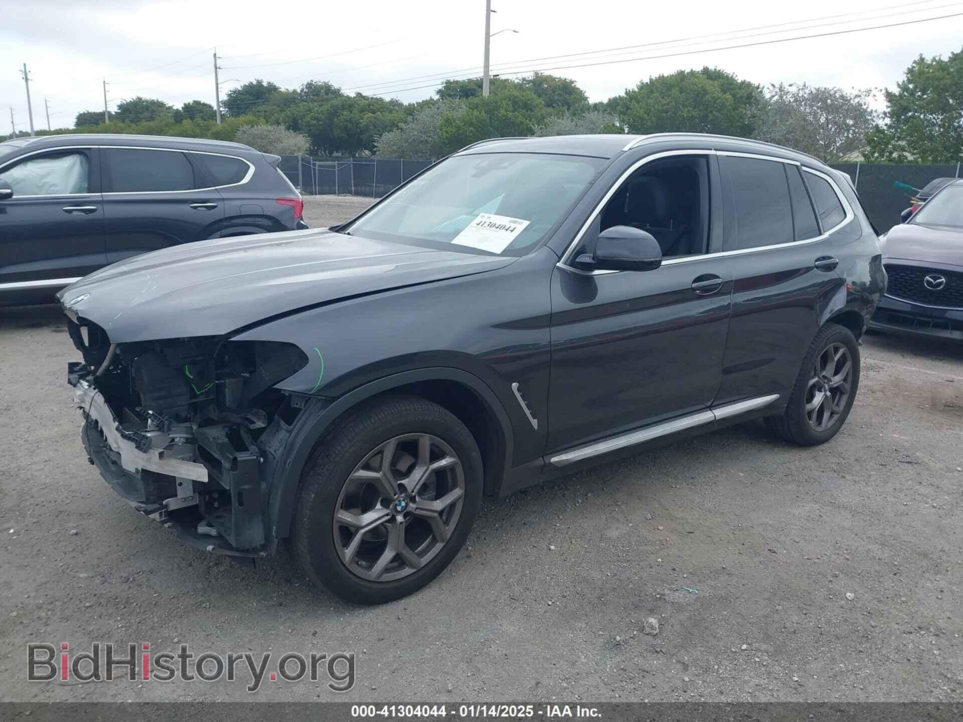 2021 BMW X3 - VIN: 5UXTY3C02M9D97085 - Фото 2