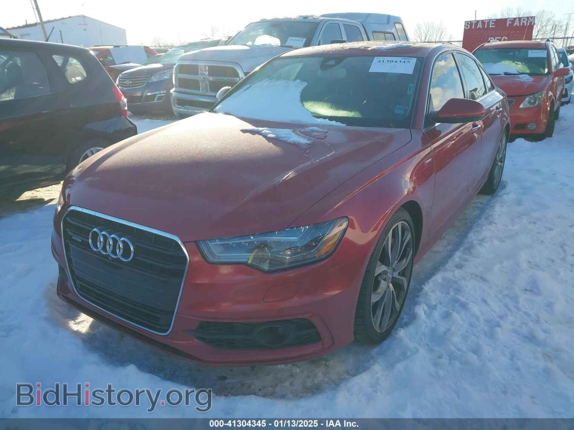 2013 AUDI A6 - VIN: WAUJGAFC5DN030463 - Фото 2